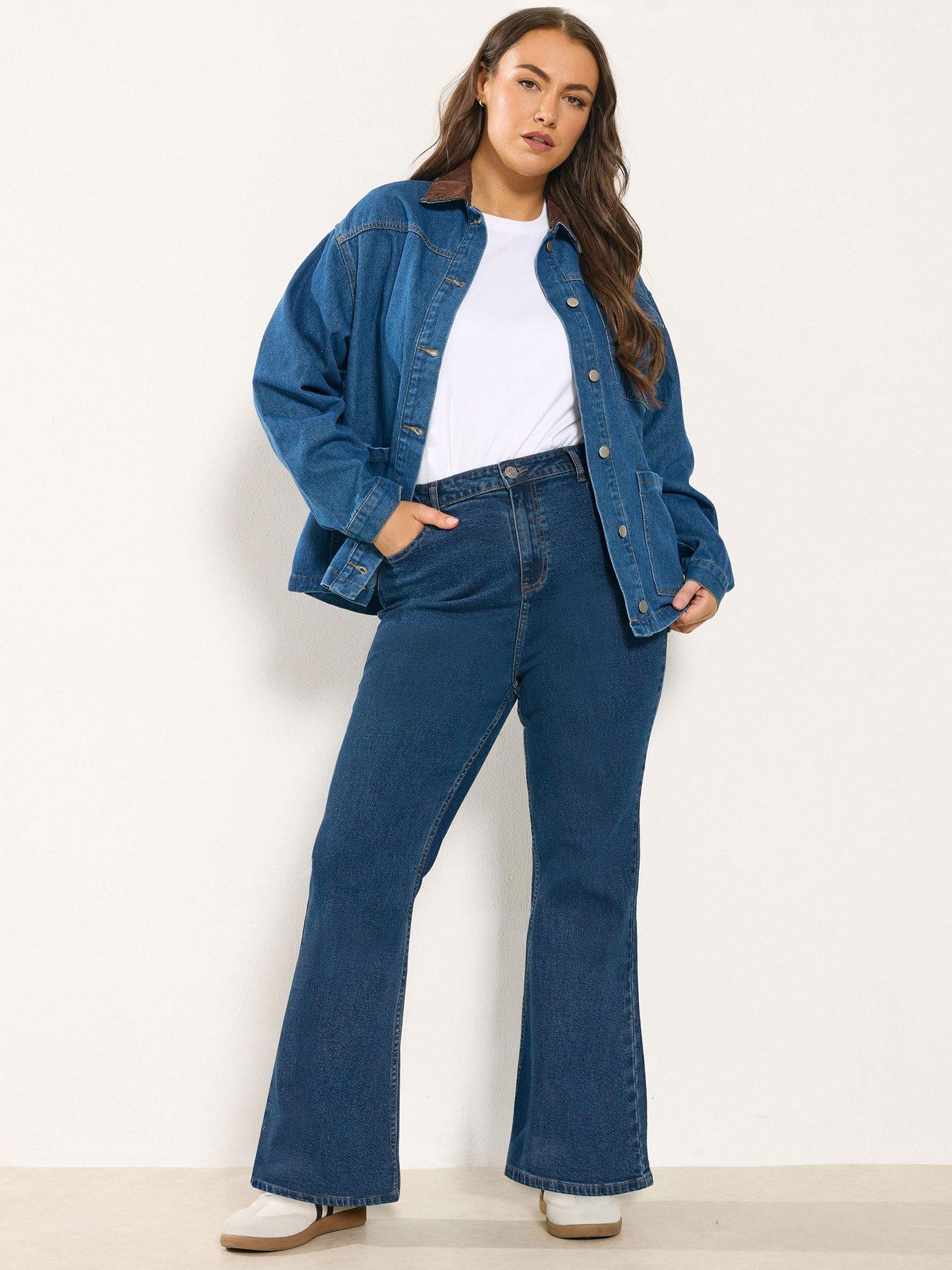 Image 3 of 5 of Yours Curve Flare Jean