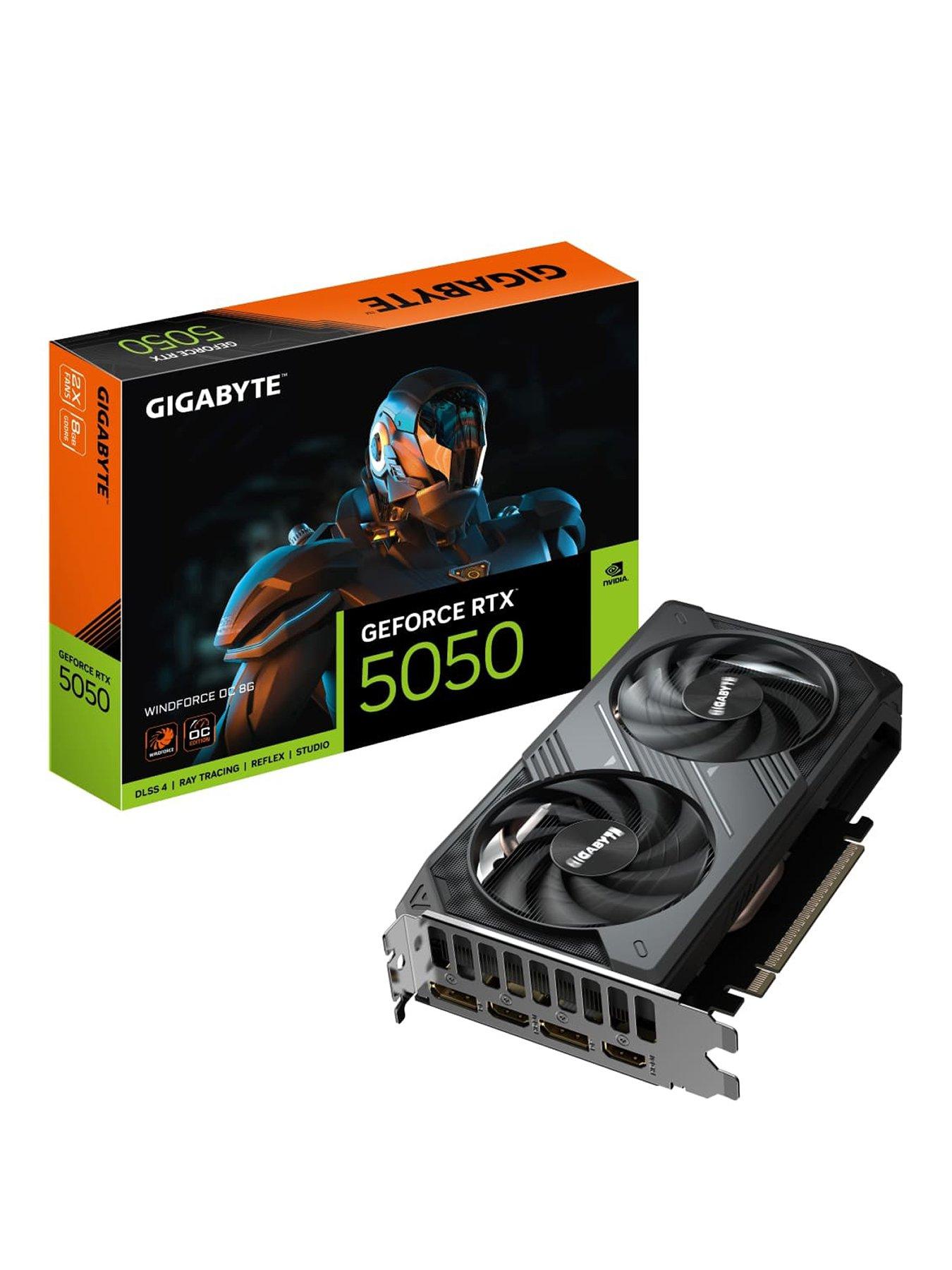 Image 1 of 7 of GIGABYTE RTX 5050 Windforce OC 8GB Graphics Card