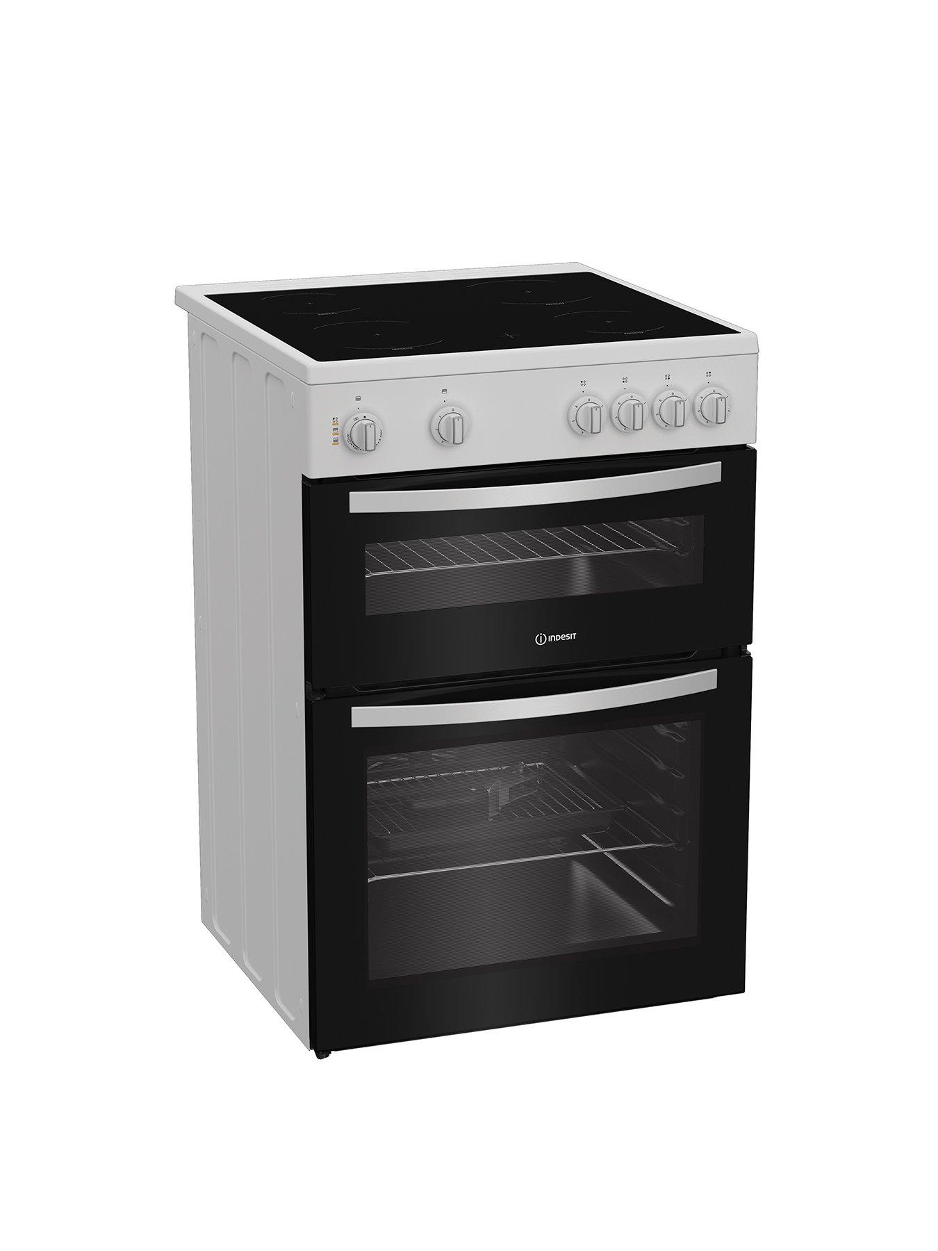 Image 2 of 5 of Indesit ITE6VMW Freestanding&nbsp;Electric Cooker - White