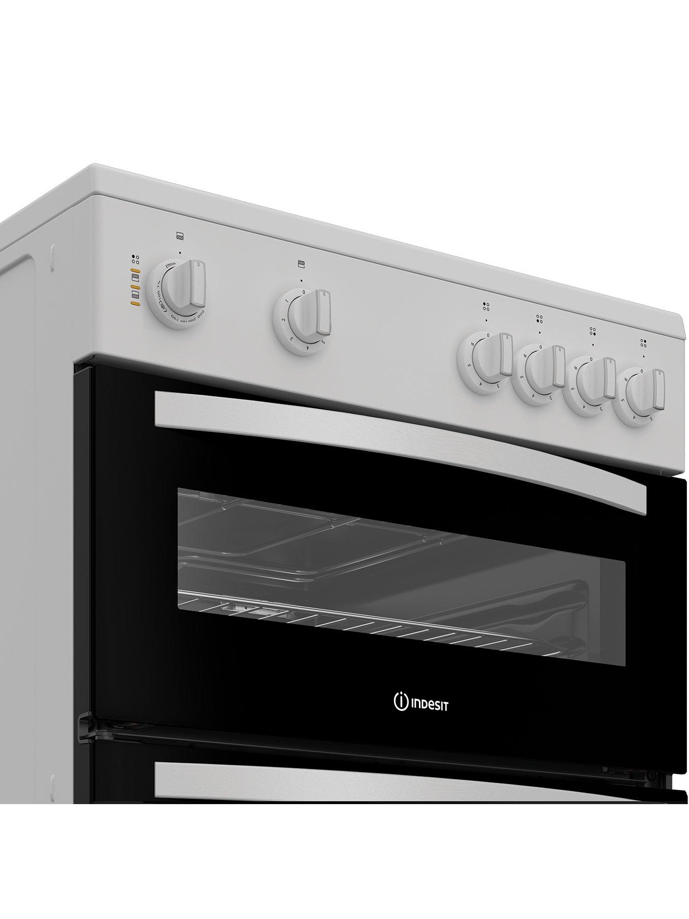 Image 5 of 5 of Indesit ITE6VMW Freestanding&nbsp;Electric Cooker - White