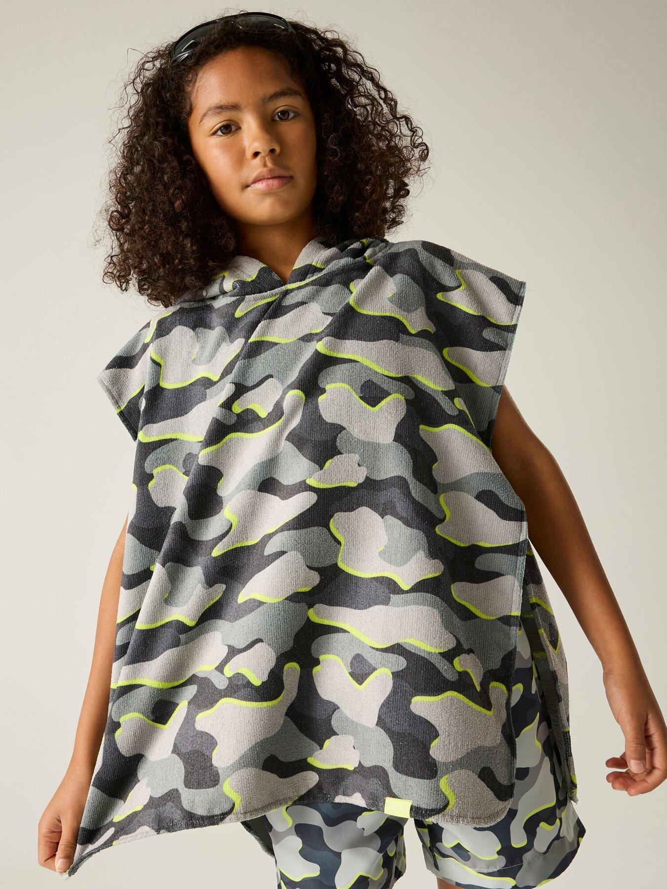 Image 1 of 7 of Regatta Boys Towel Robe - Grey