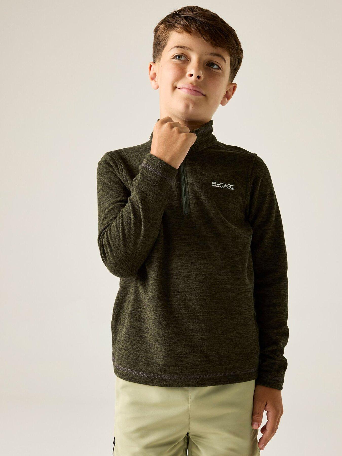 Regatta Boys Hot Shot Marl Fleece - Green