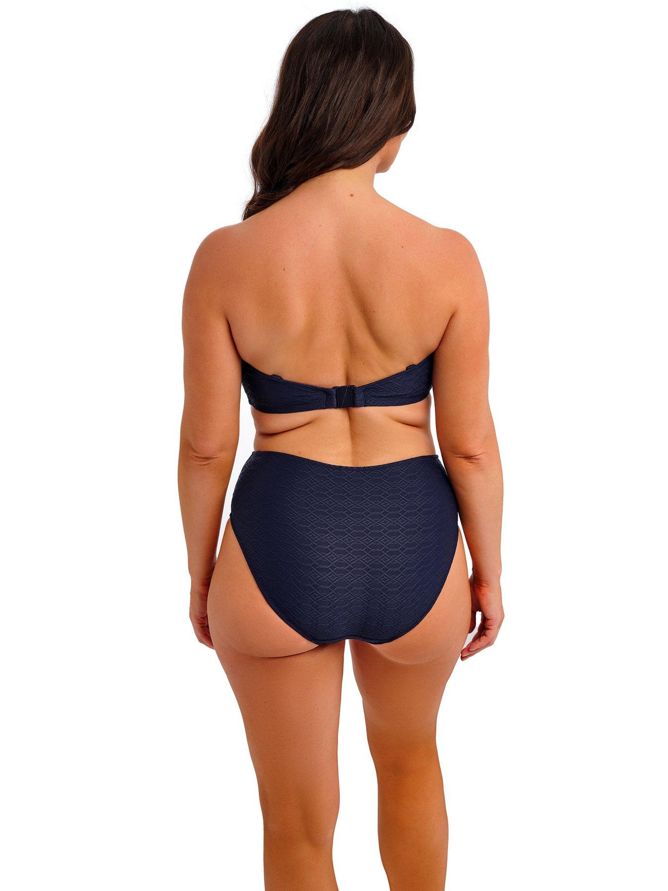Image 4 of 6 of Fantasie Azores Underwire Bandeau Bikini Top - Midnight
