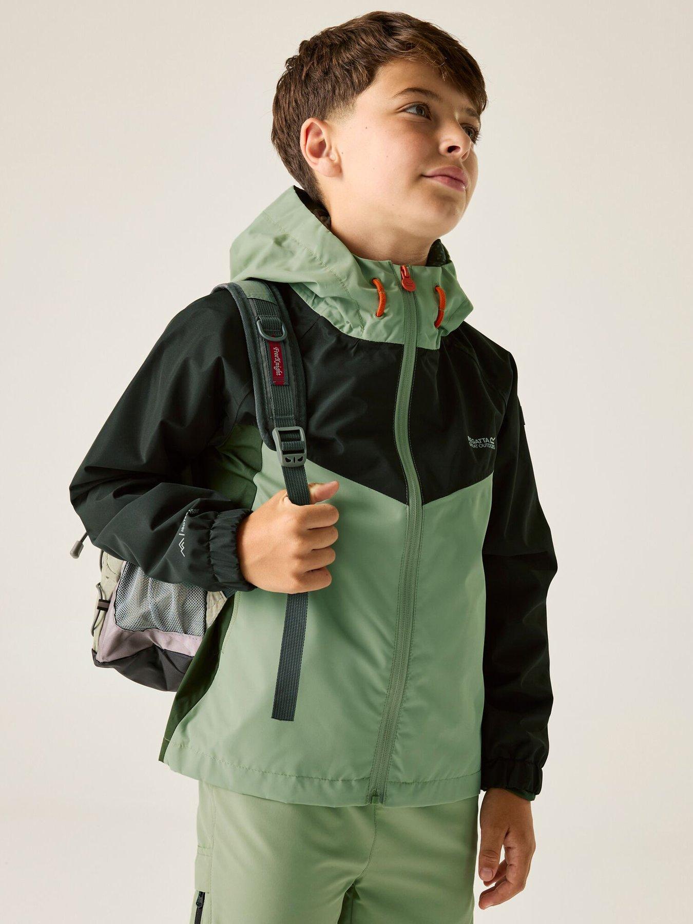  image of regatta-boys-hanleigh-jacket-green