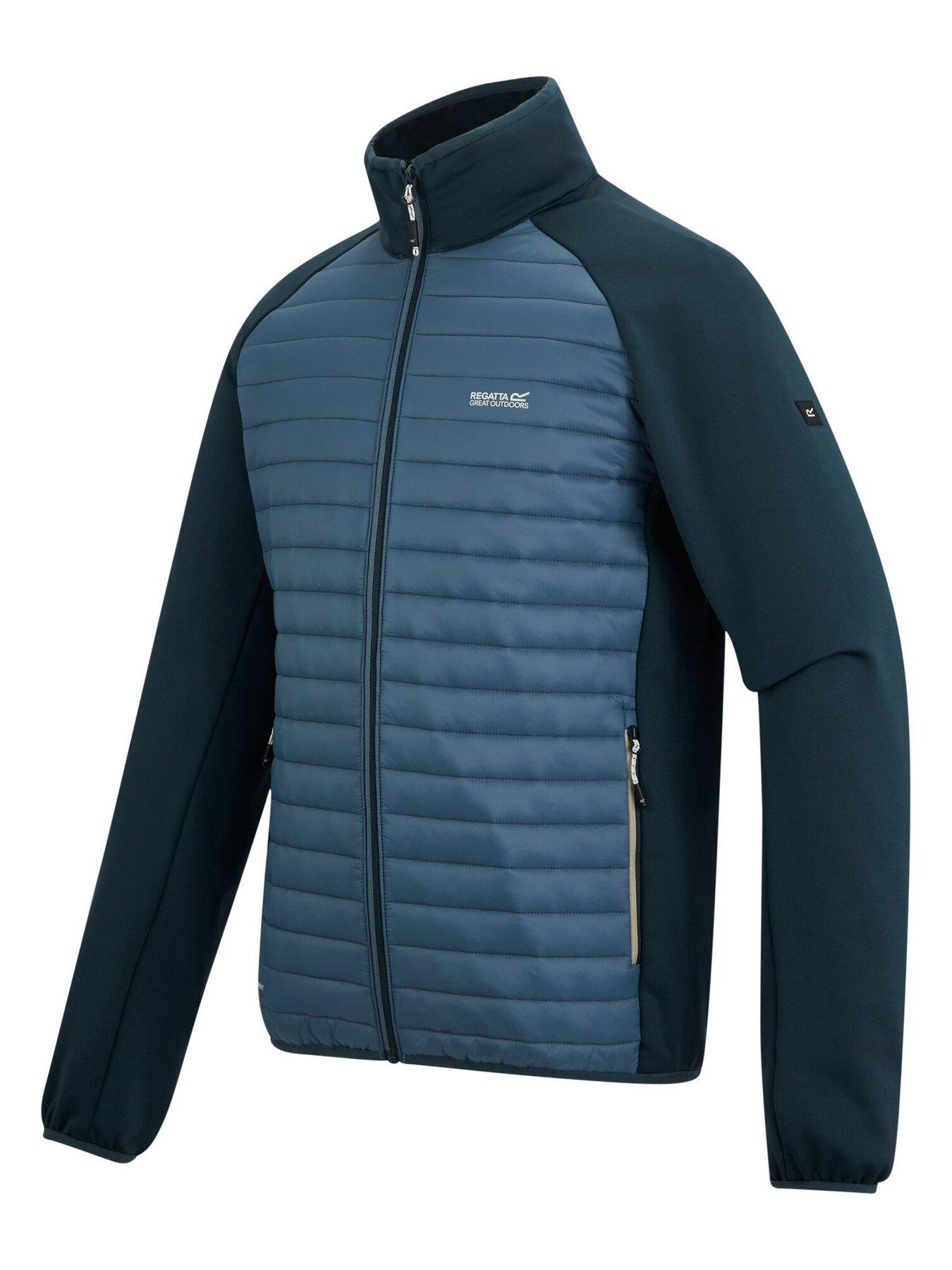 Image 7 of 7 of Regatta Mens Clumber Hybrid Jacket - Blue