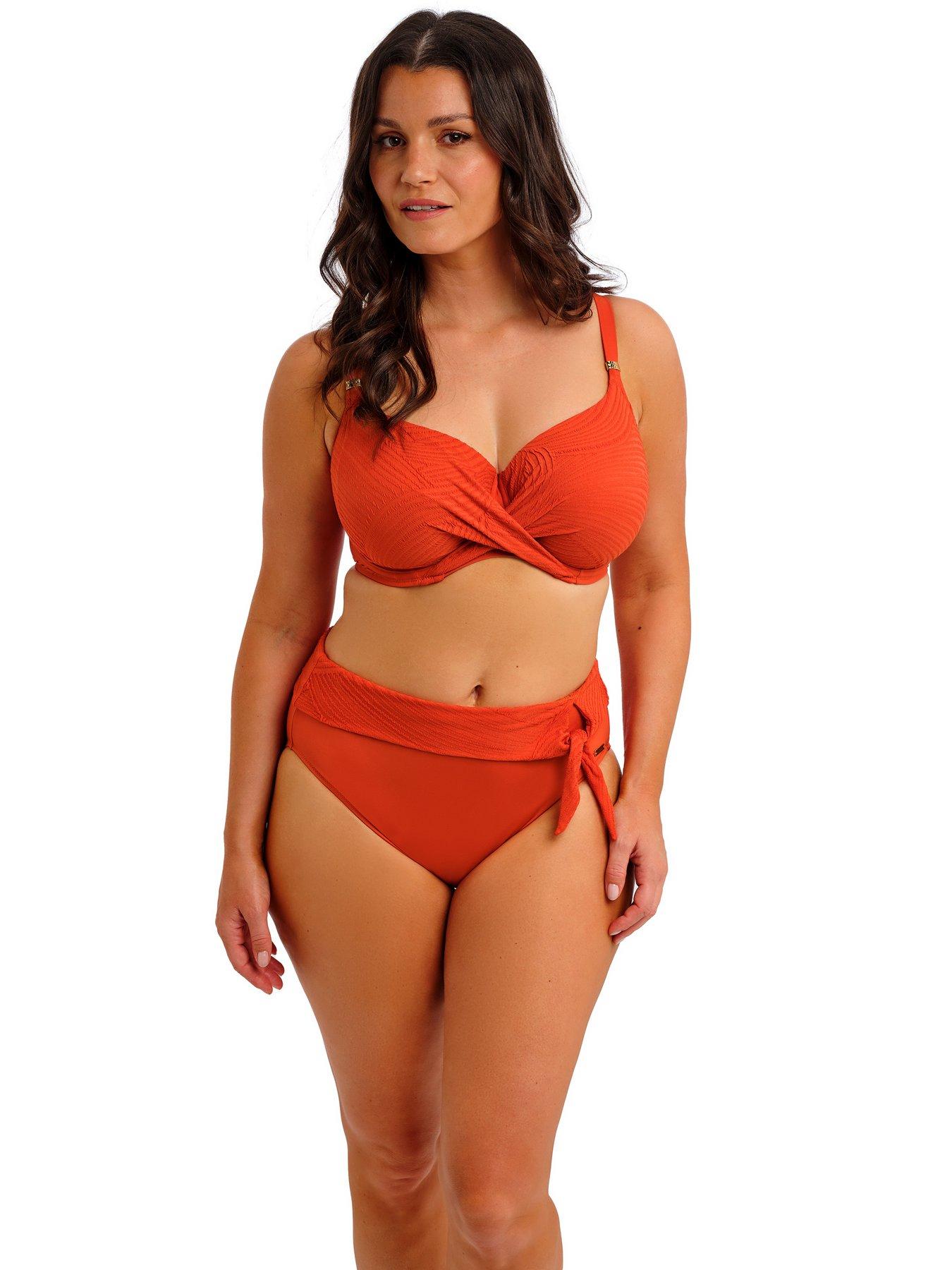 Fantasie Ottawa High Waist Bikini Brief - Spiced Pumpkin