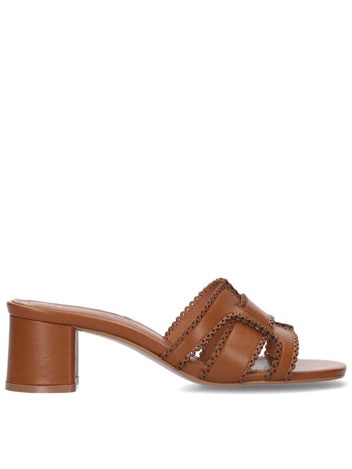 Bibi Lou Heeled Sandal - Brown