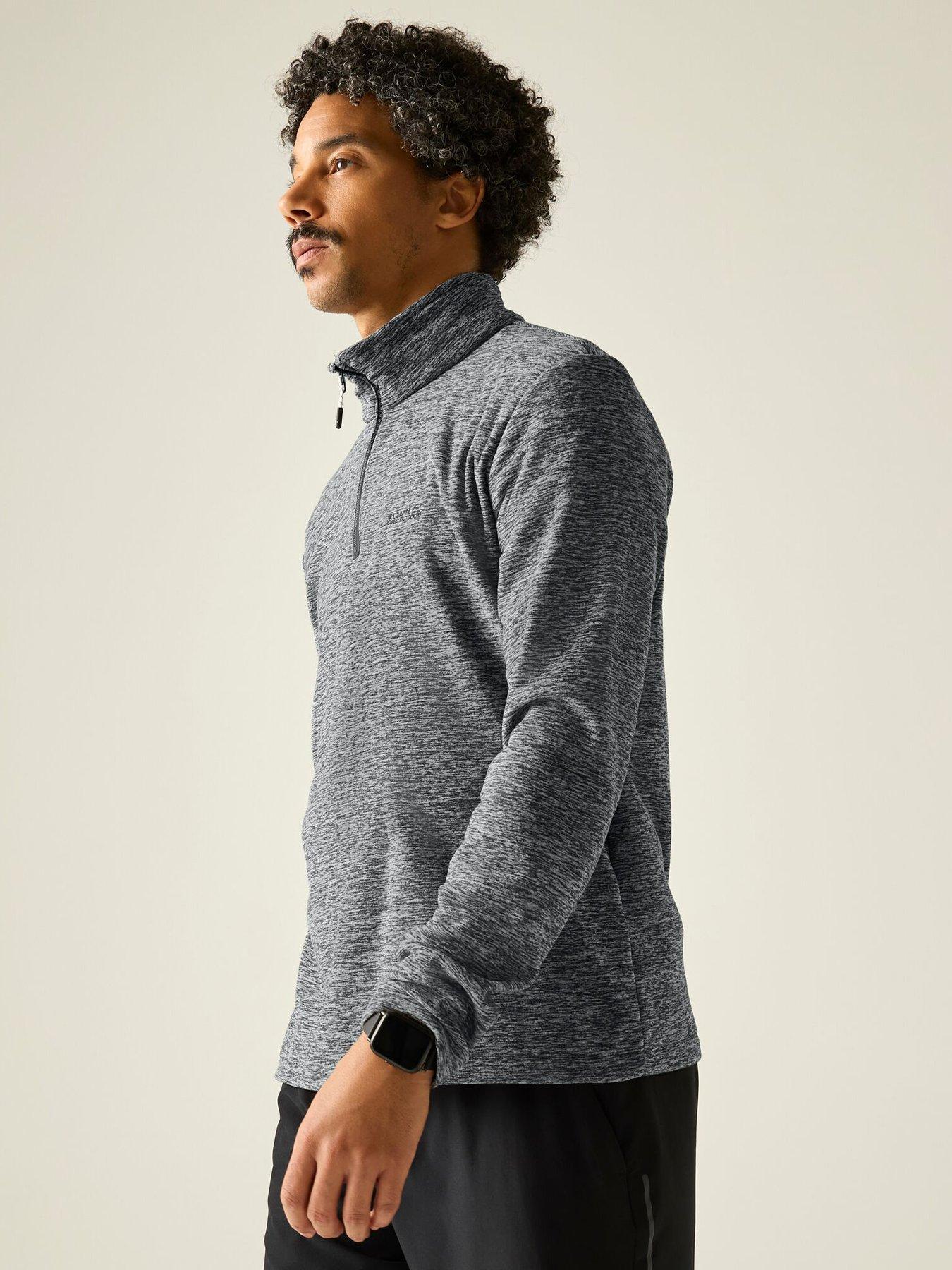 regatta-mens-thompson-marl-fleece-iceberg-grey