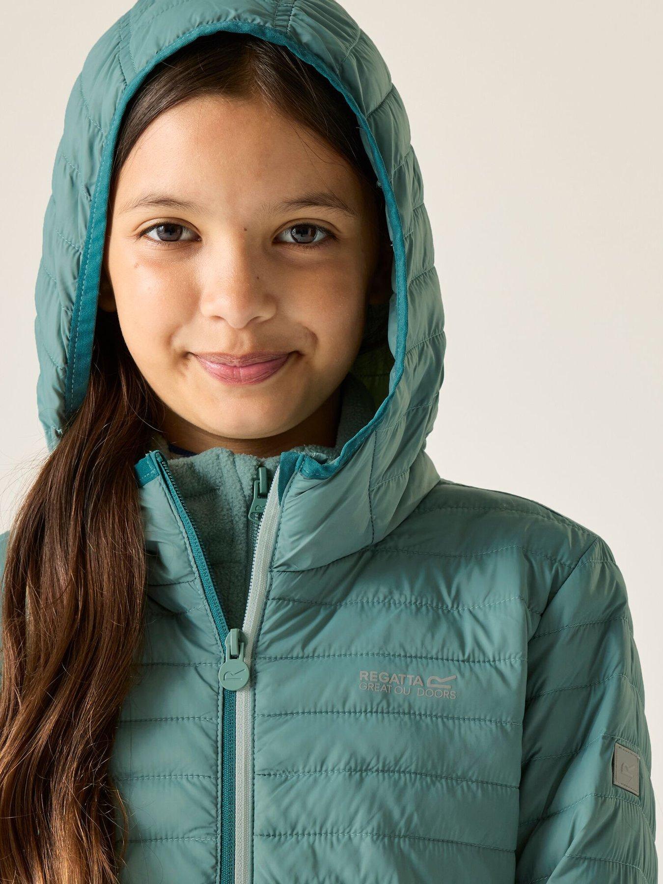  image of regatta-girls-hillpack-jacket-green