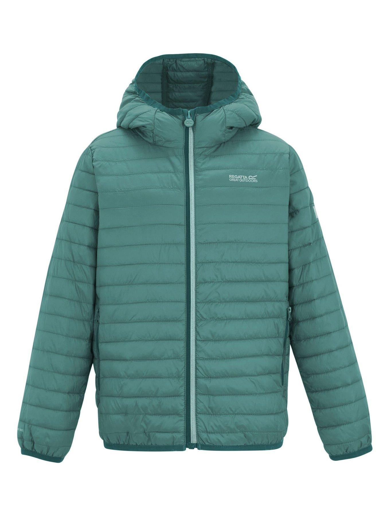  image of regatta-girls-hillpack-jacket-green