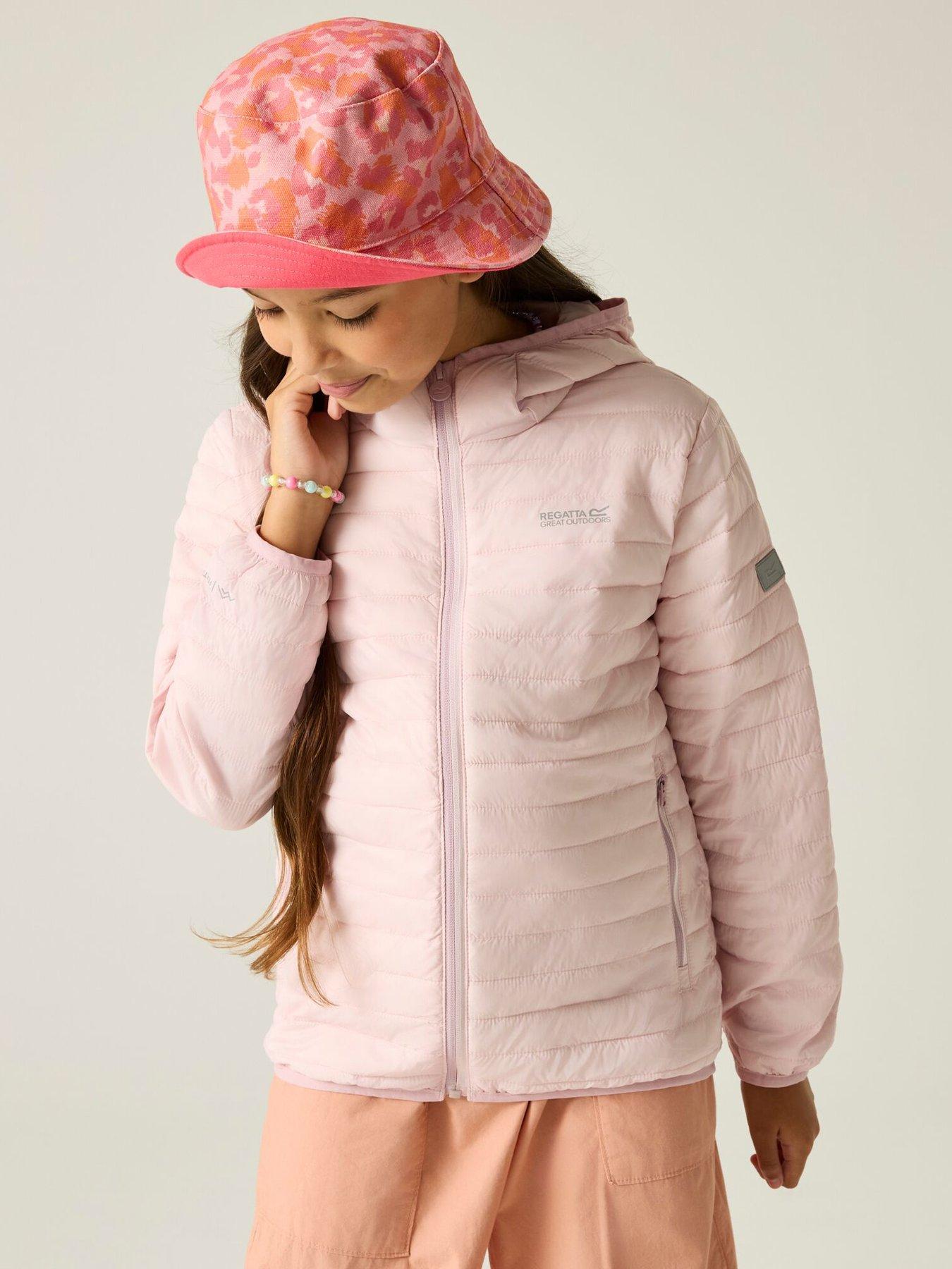  image of regatta-girls-hillpack-jacket-pink