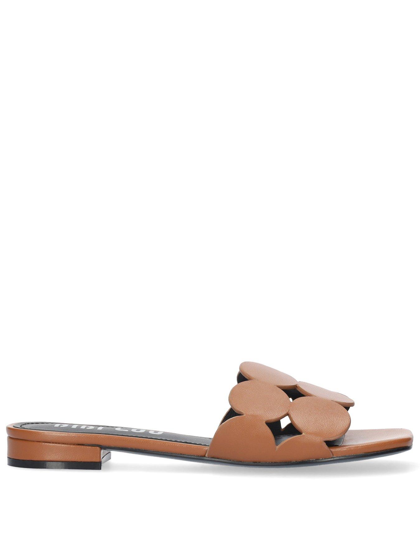  image of bibi-lou-onami-flat-sandals-brown