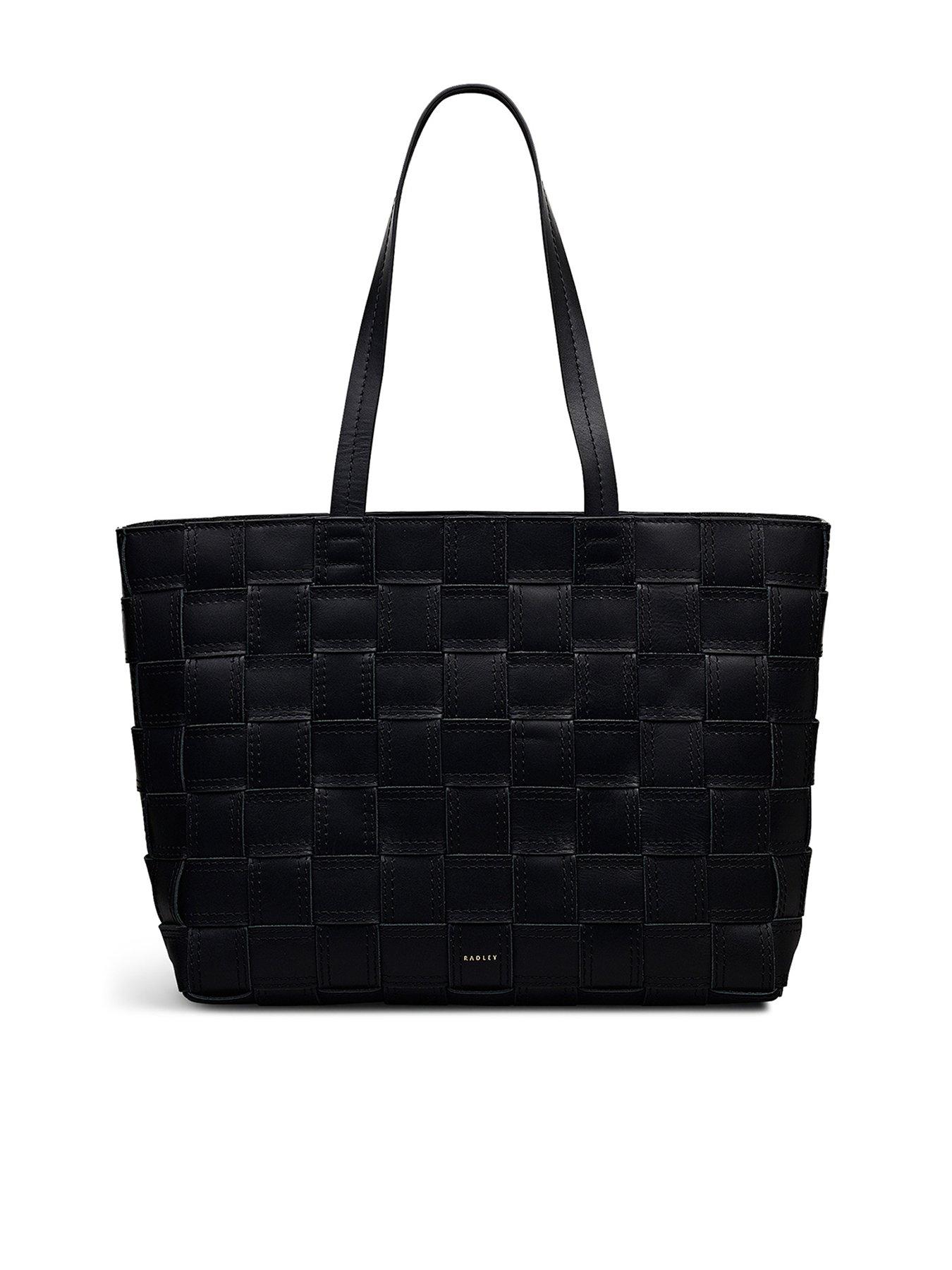 Image 1 of 7 of Radley The Abbey Large Open Top Tote - Black