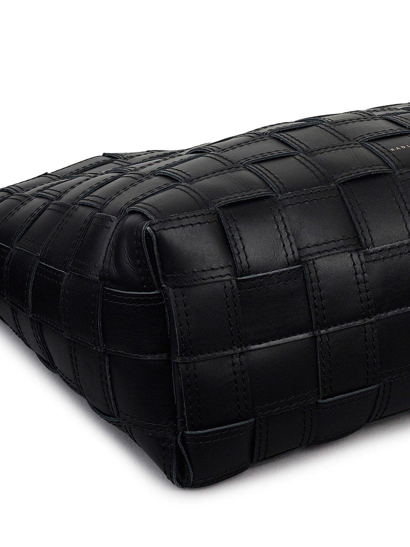 Image 6 of 7 of Radley The Abbey Large Open Top Tote - Black
