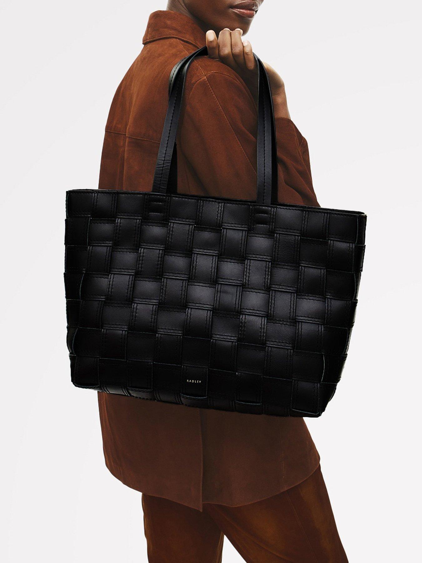 Image 7 of 7 of Radley The Abbey Large Open Top Tote - Black