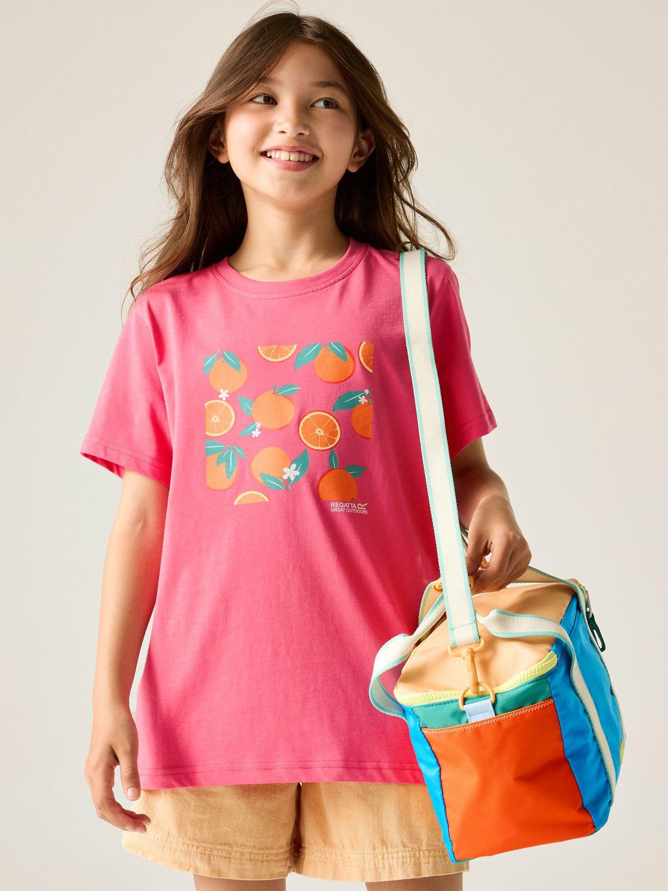 regatta-girls-bosley-t-shirt-pink