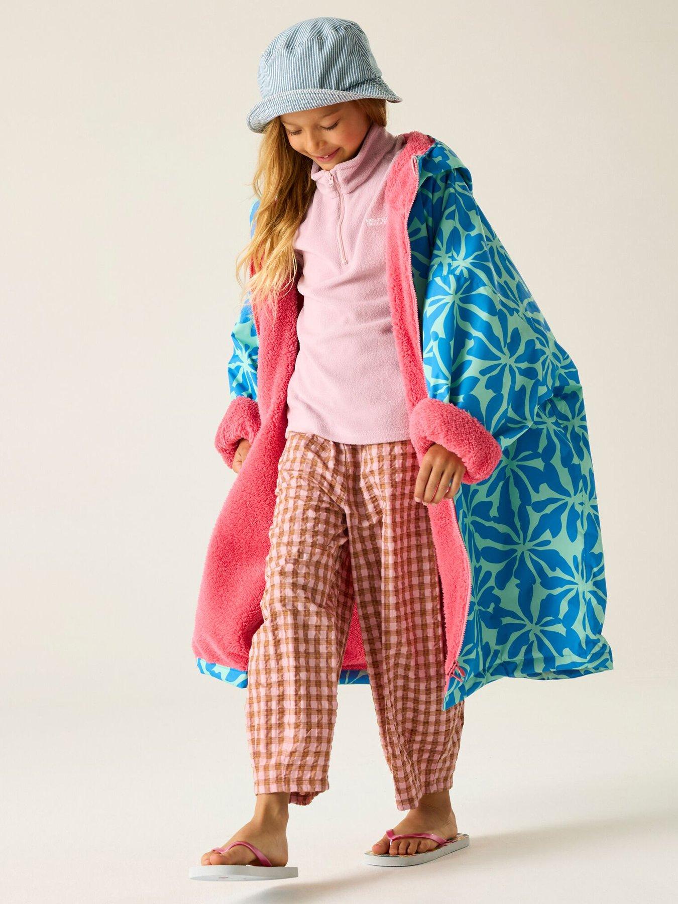 Image 3 of 7 of Regatta Boys Waterproof Robe - Blue