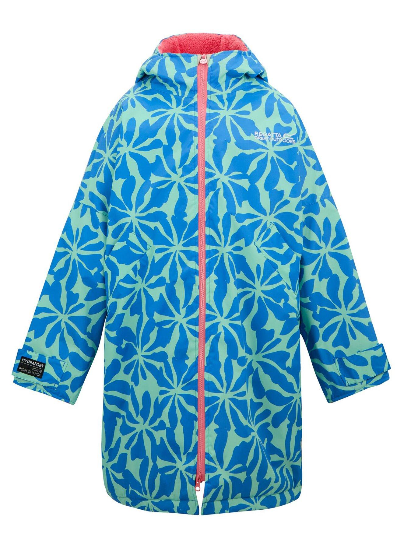 Image 7 of 7 of Regatta Boys Waterproof Robe - Blue