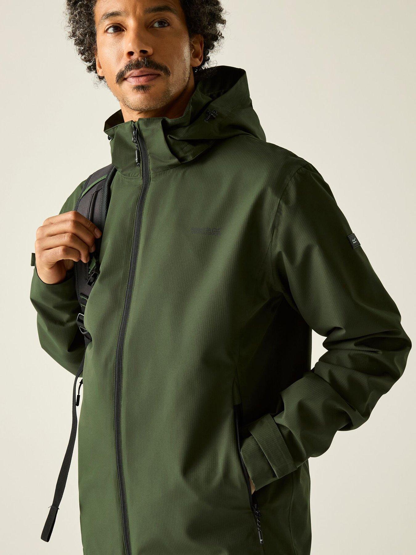  image of regatta-mens-oakhowe-jacket-green