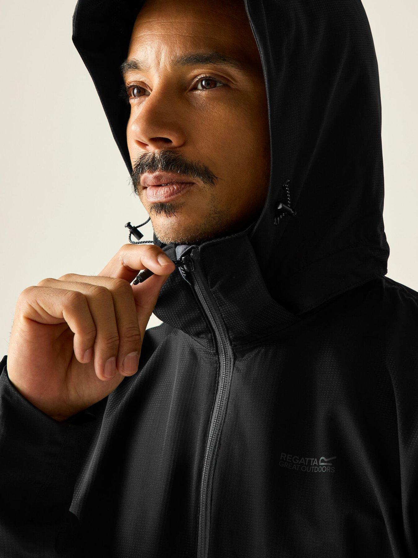  image of regatta-mens-oakhowe-jacket-black