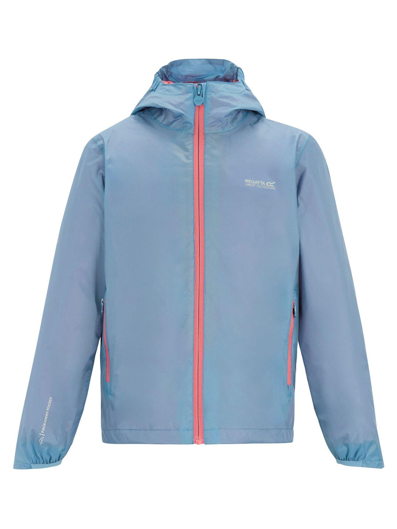  image of regatta-girls-lever-jacket-blue