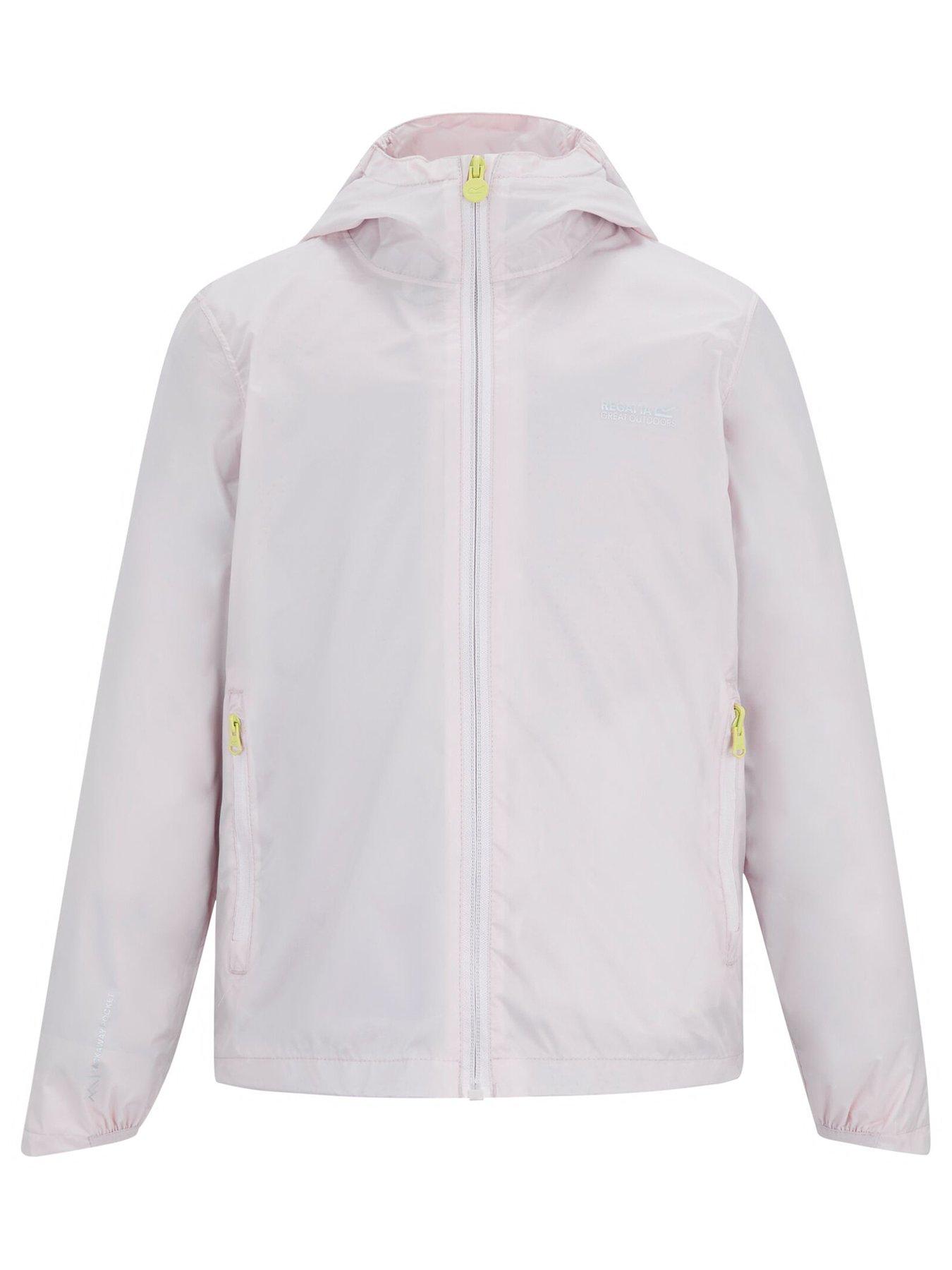  image of regatta-girls-lever-jacket-pink