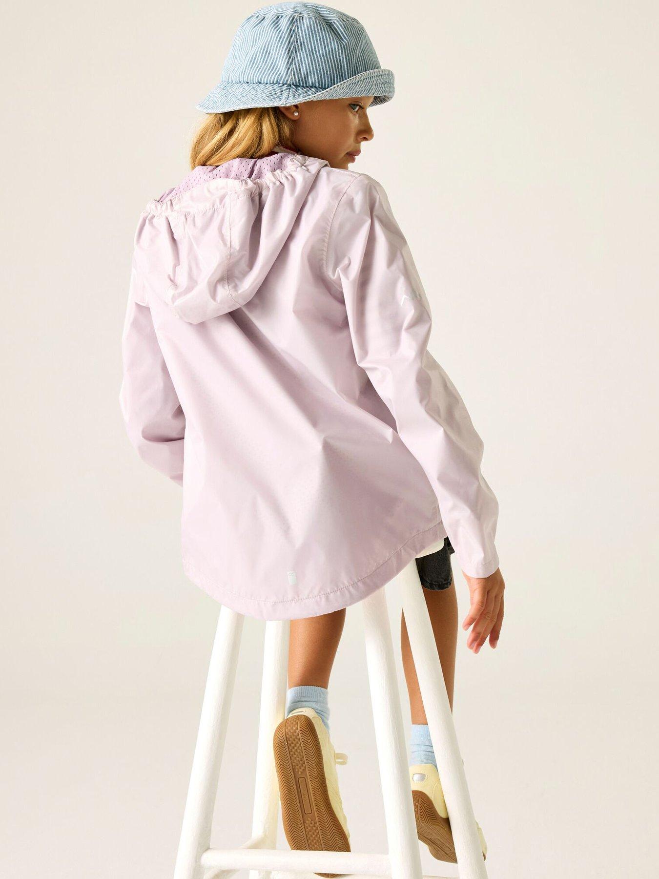  image of regatta-girls-lever-jacket-pink