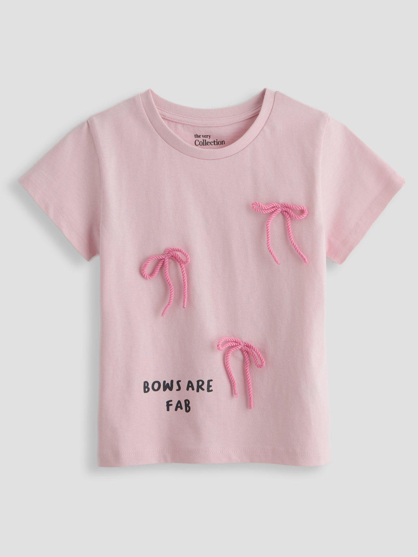 Image 2 of 5 of The Very Collection Girls 4 Pack T-Shirts - Multi