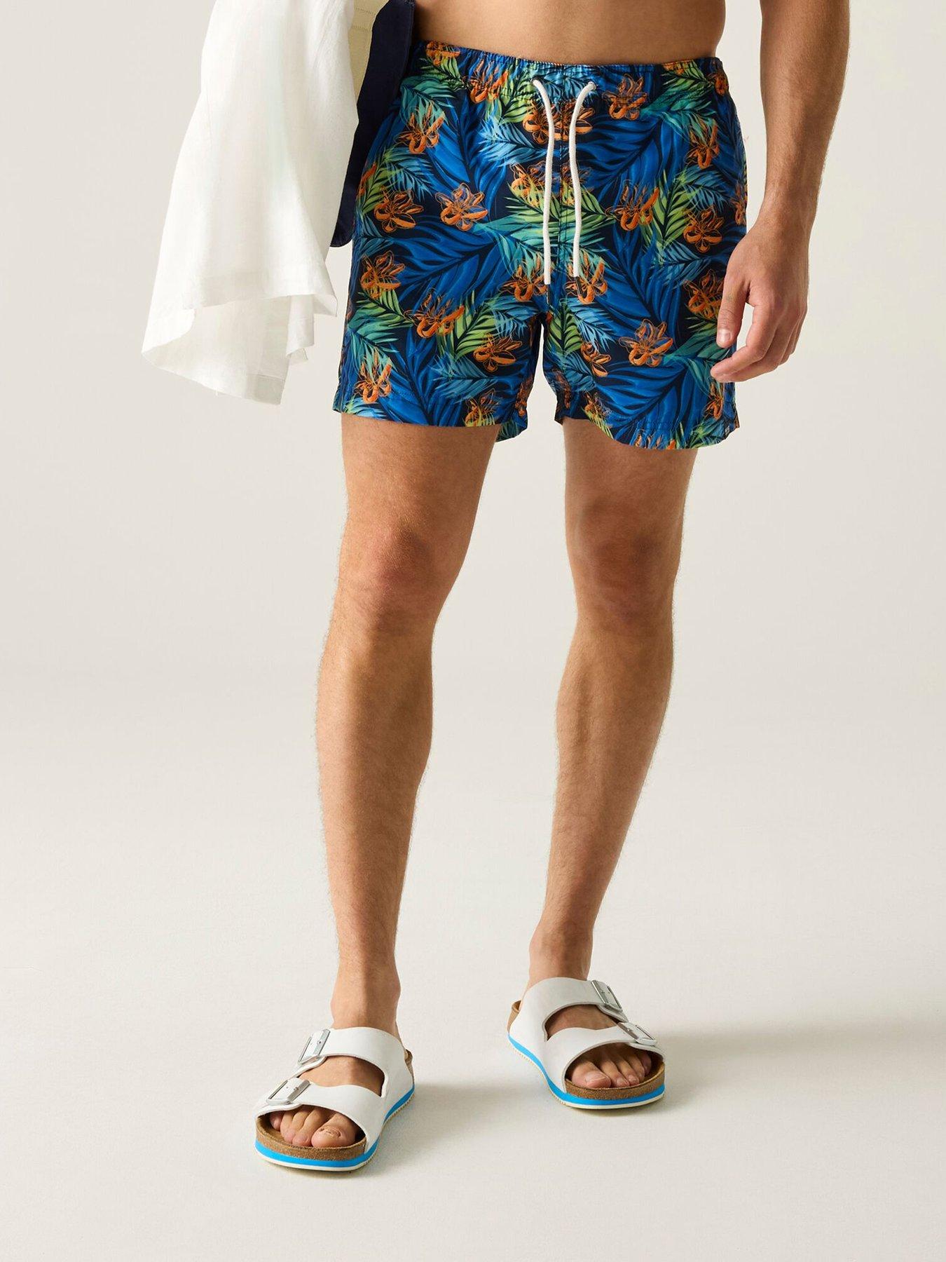 Regatta Mens Loras Swim Shorts - Navy