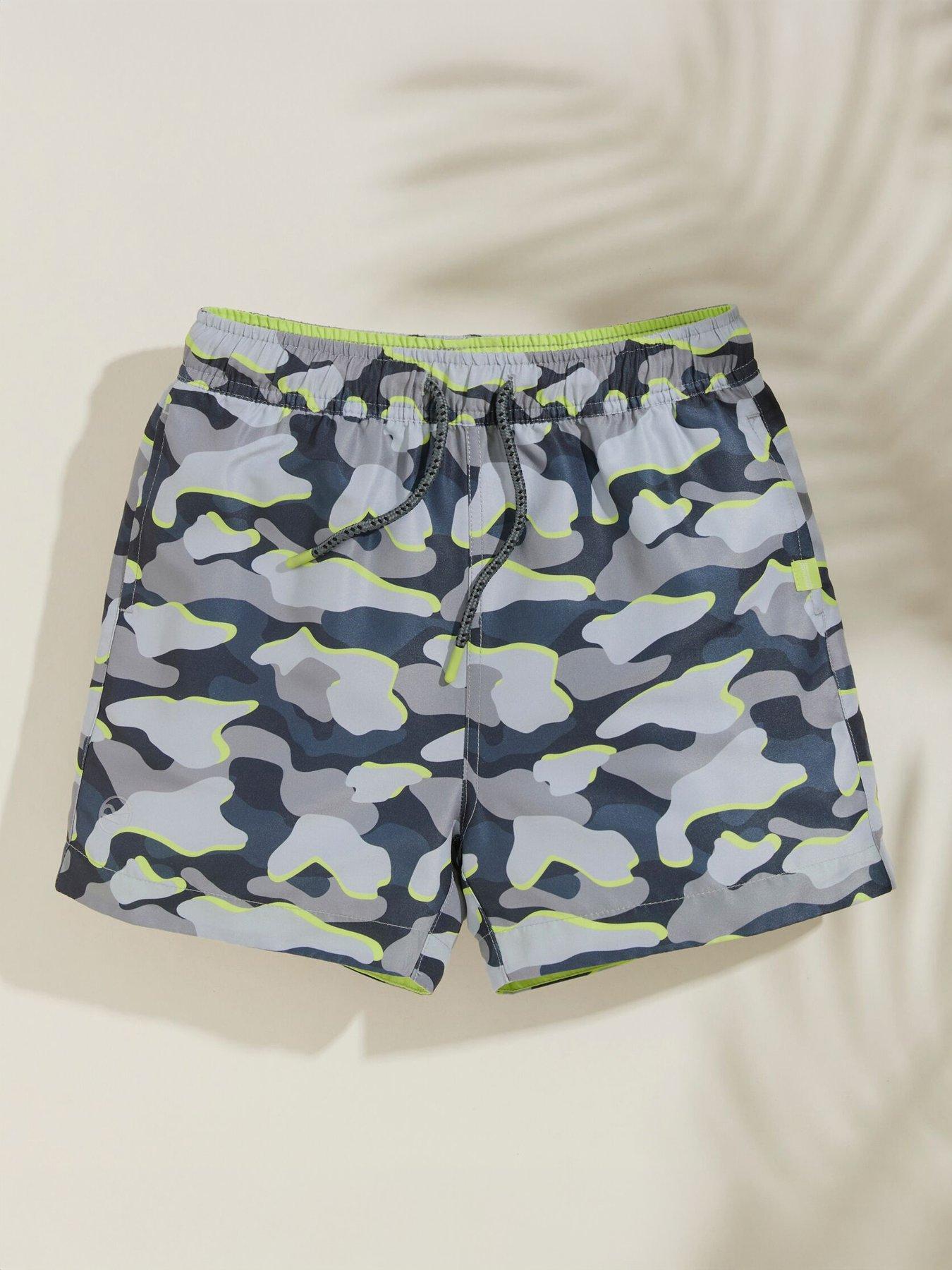 Regatta Boys Skander Swim Shorts - Grey