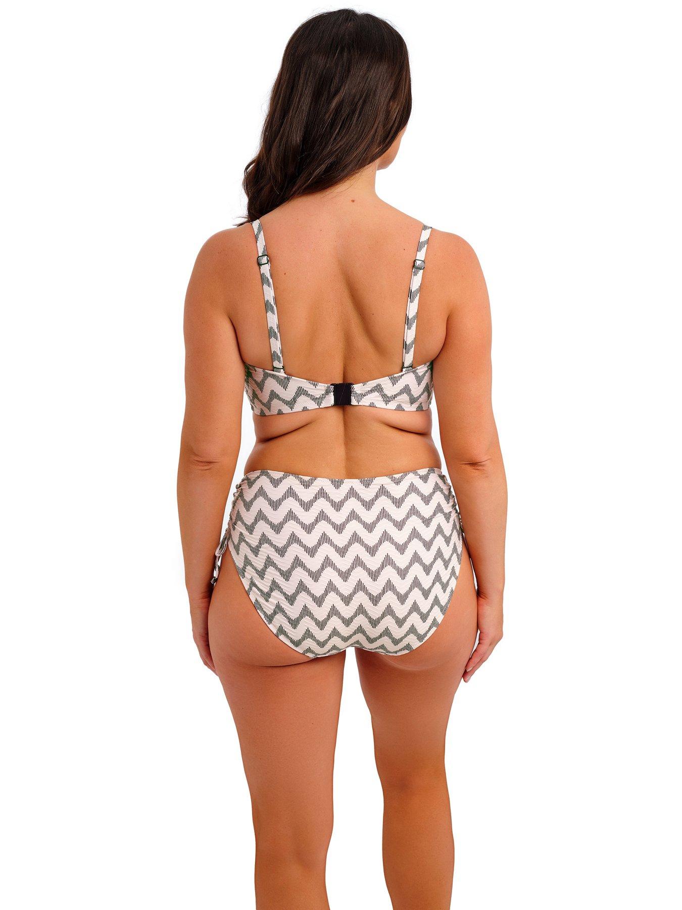 Image 5 of 6 of Fantasie Vanuatu Underwire Bandeau Bikini Top - Cr&egrave;me Noire