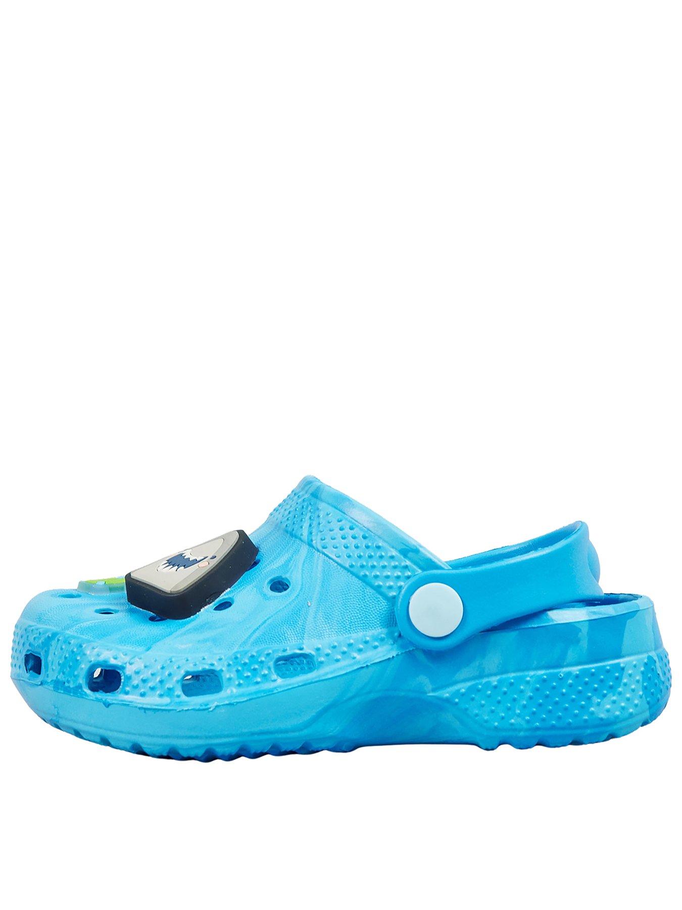 The Very Collection Shark Character Light Up Mule Sandal