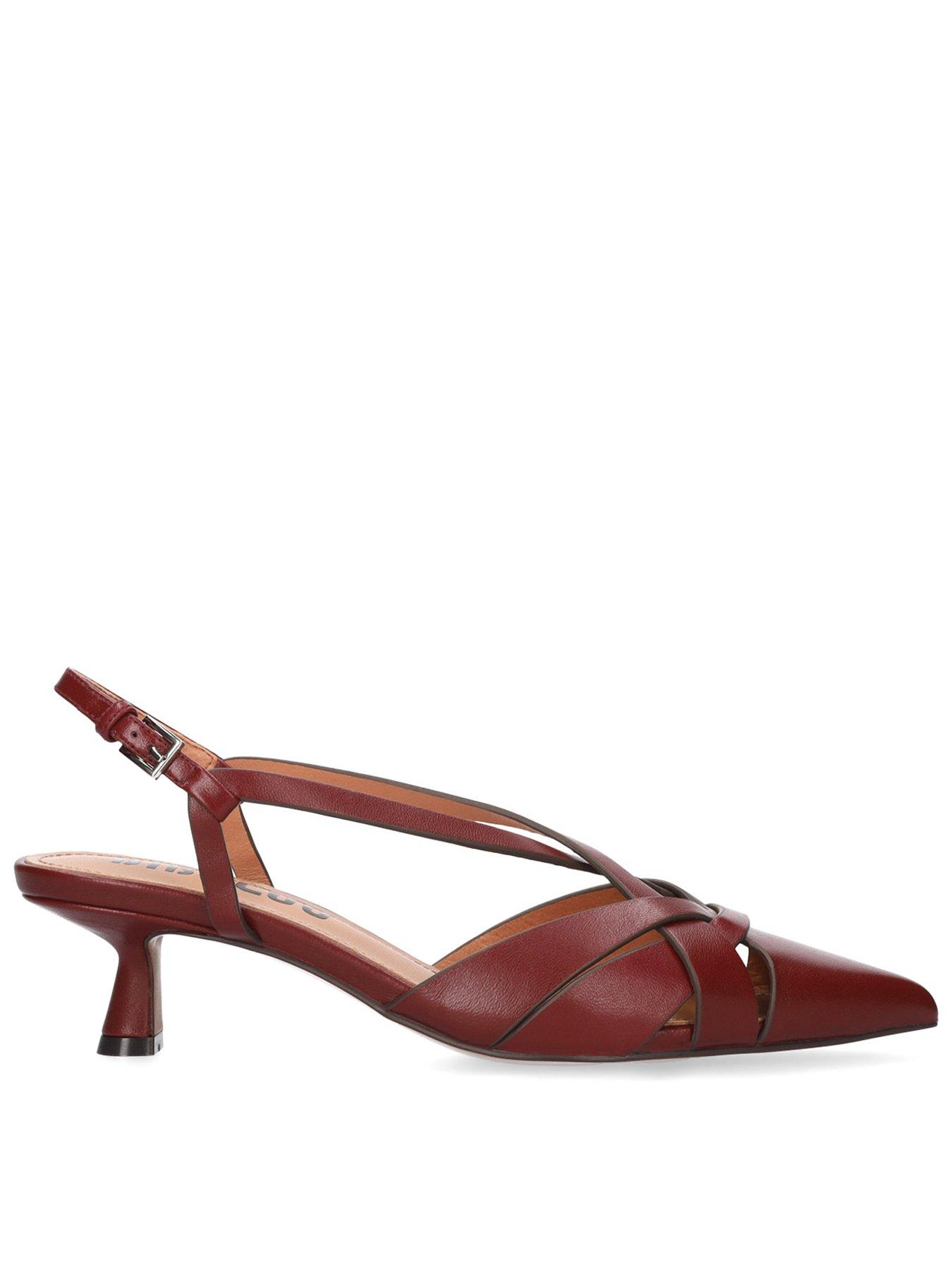 Bibi Lou Nolia Slingback Shoes - Purple