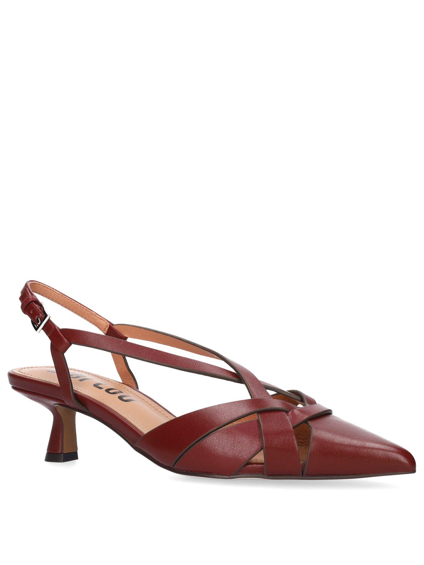 Image 2 of 4 of Bibi Lou Nolia Slingback Shoes - Purple