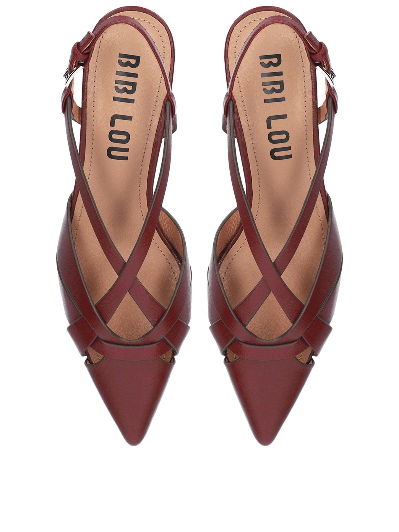 Image 3 of 4 of Bibi Lou Nolia Slingback Shoes - Purple
