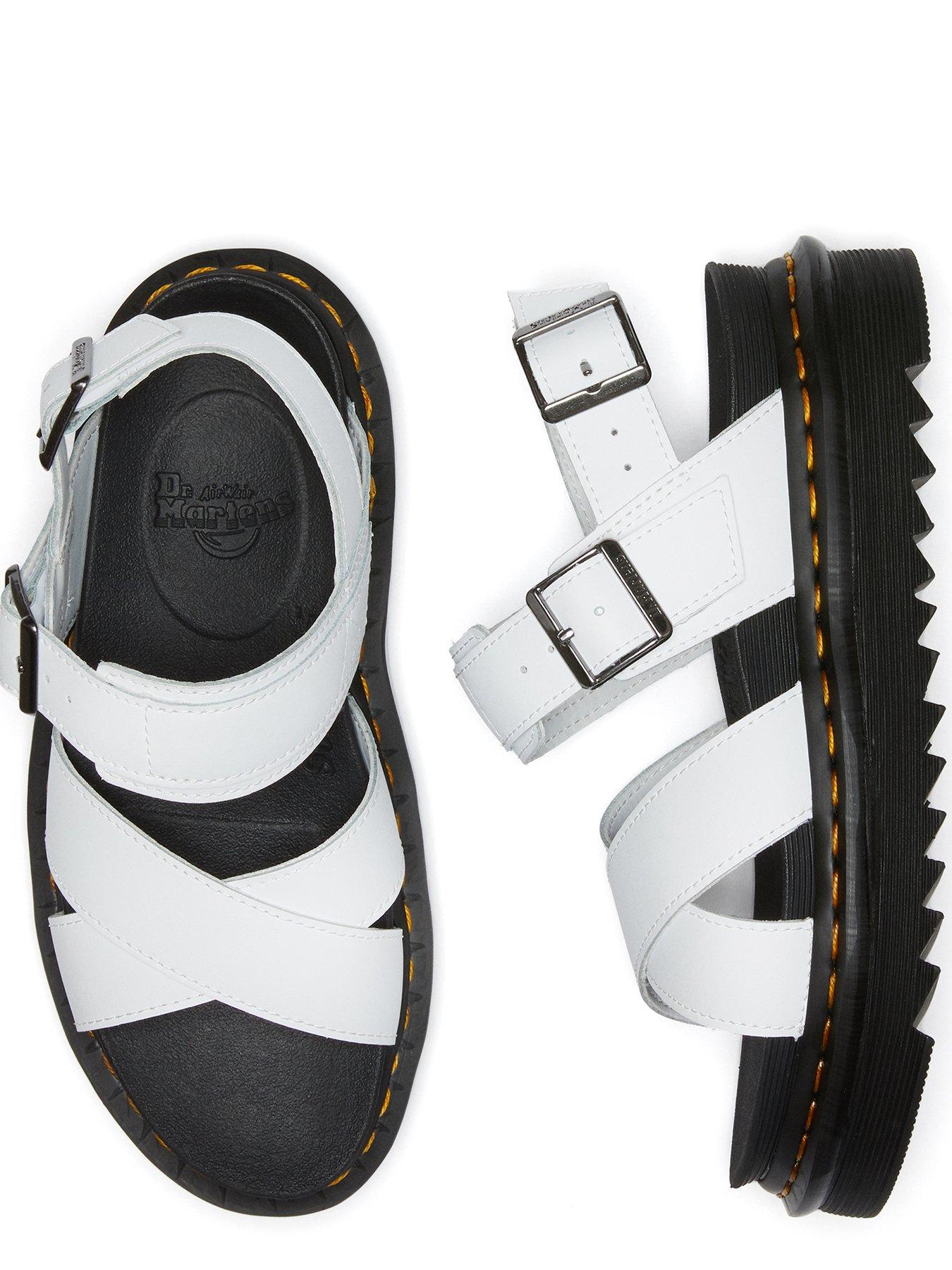 Image 4 of 7 of Dr Martens Voss II Hydro Sandals - White