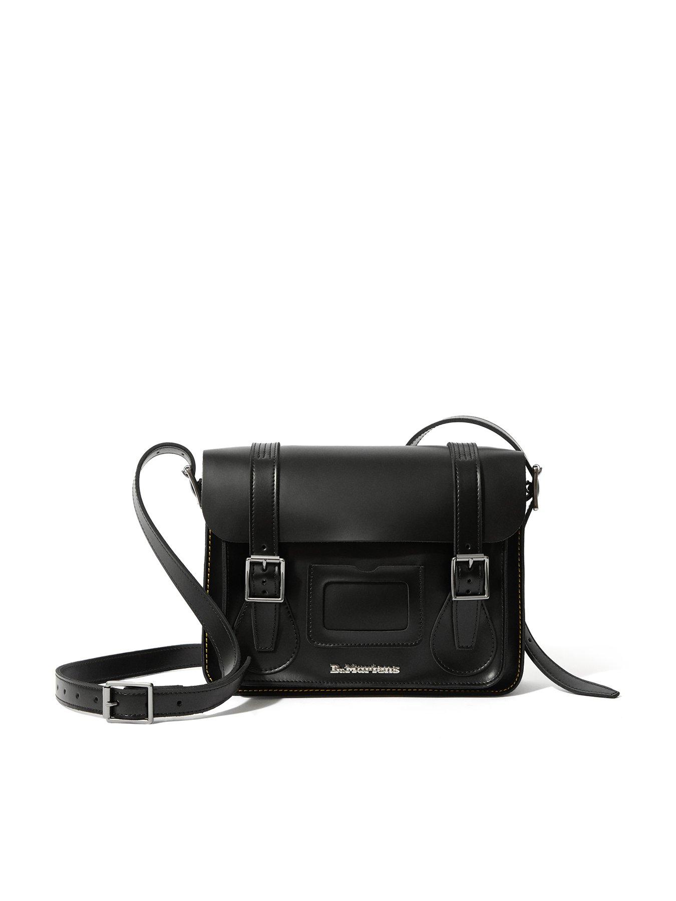Dr Martens 11 Inch Kiev Smooth Leather Satchel - Black