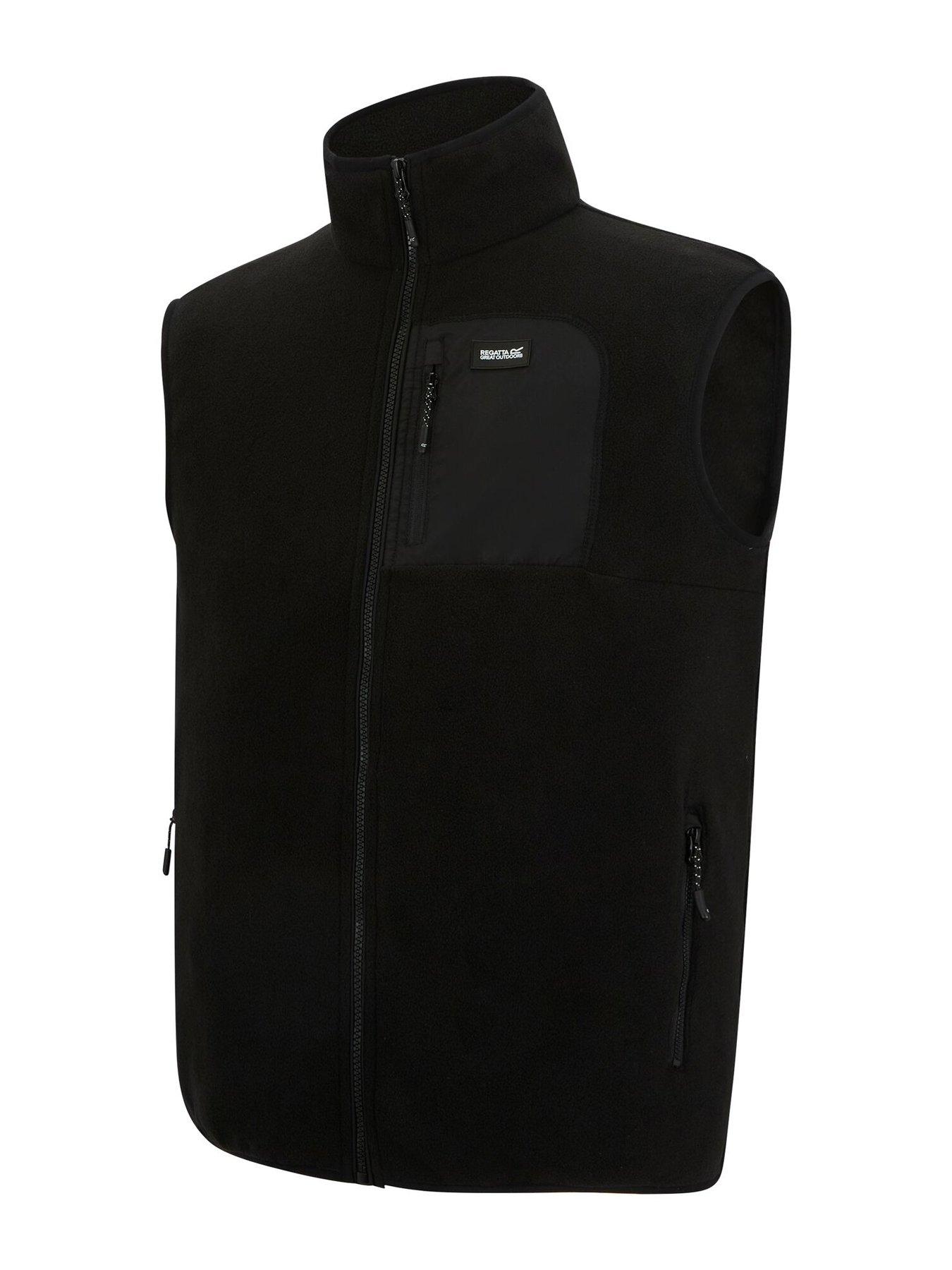 Image 7 of 7 of Regatta Mens Frankie Fleece Gilet - Black