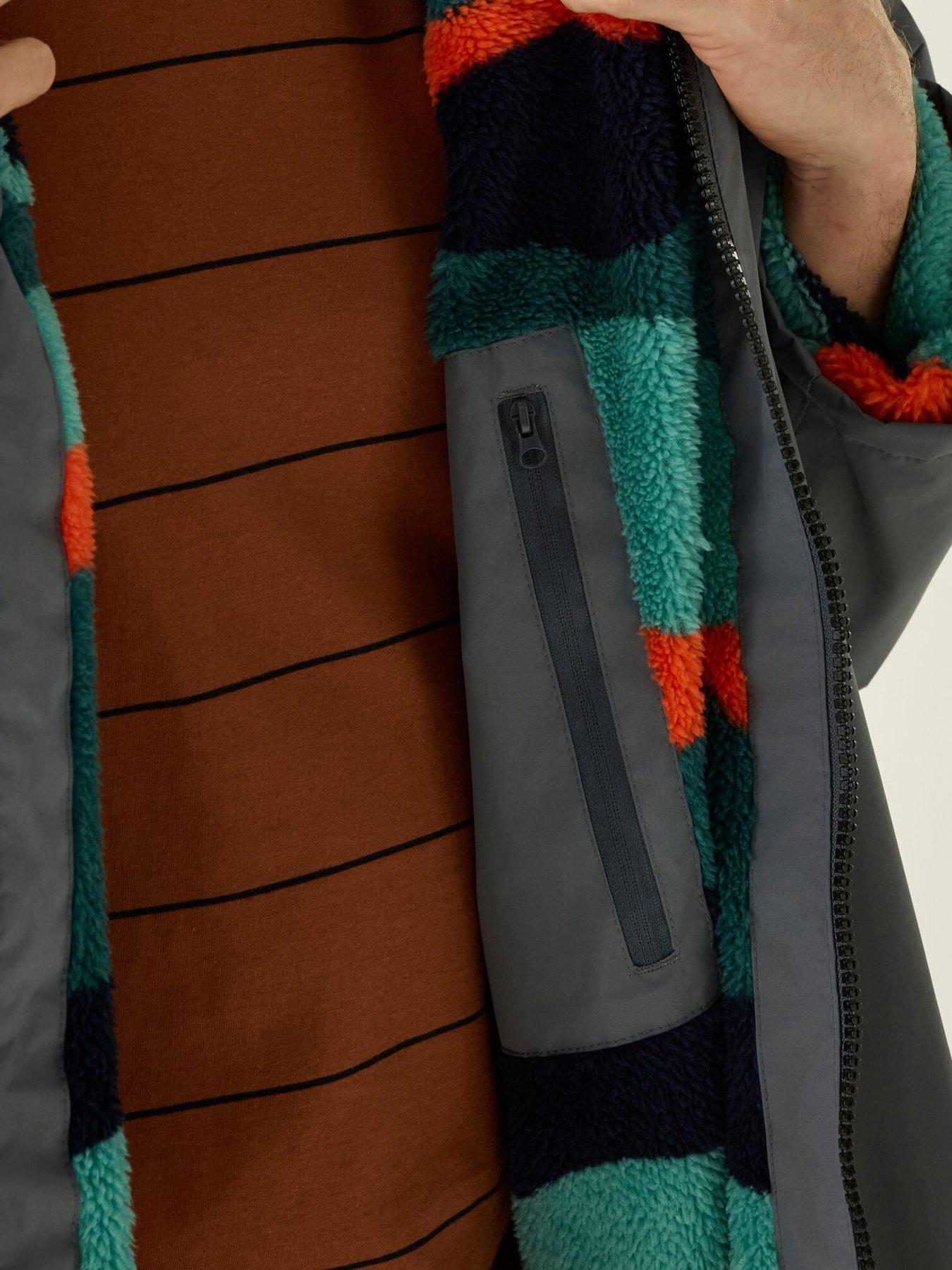  image of regatta-adults-unisex-waterproof-robe-grey