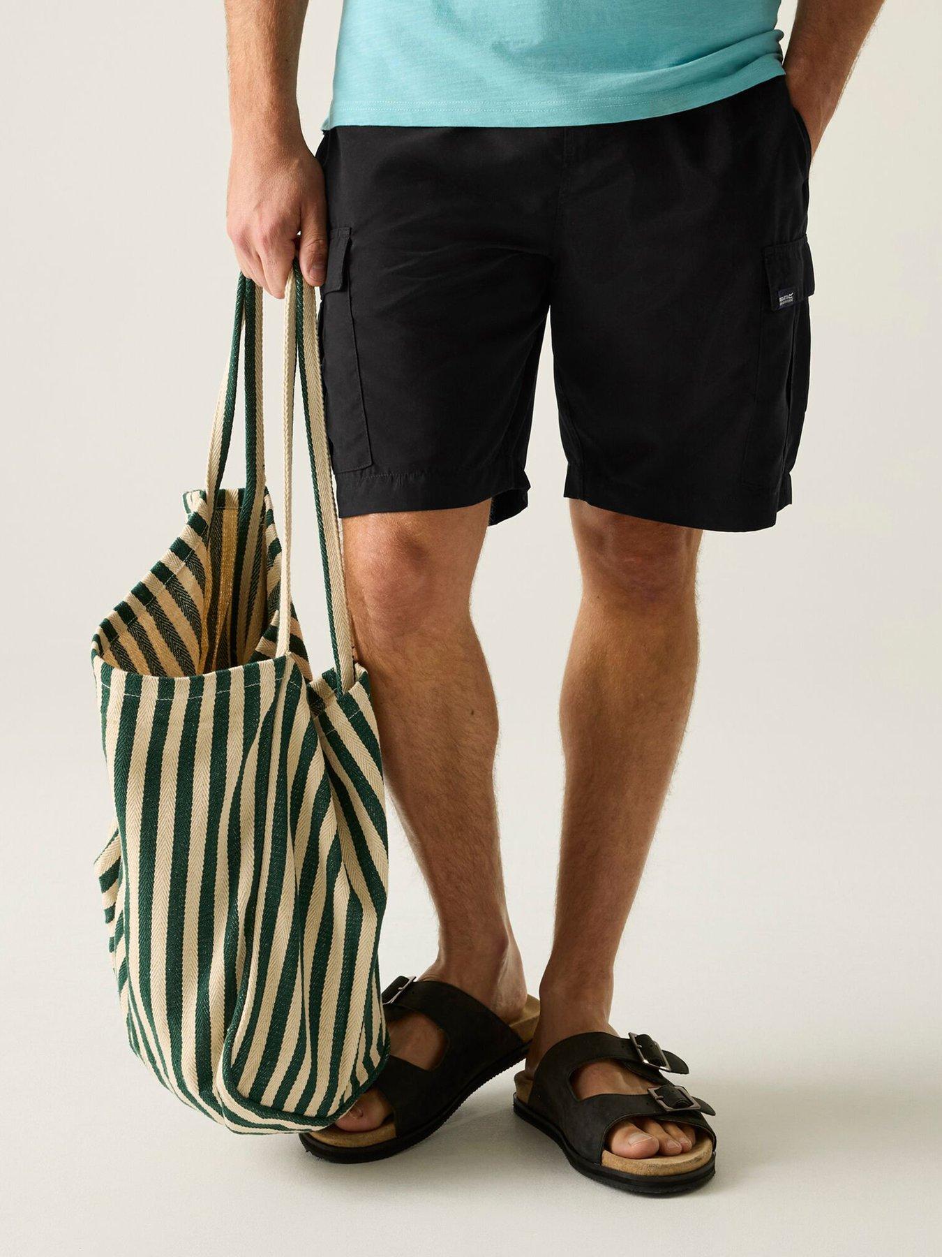 Regatta Mens Blanmont Swim Shorts - Black