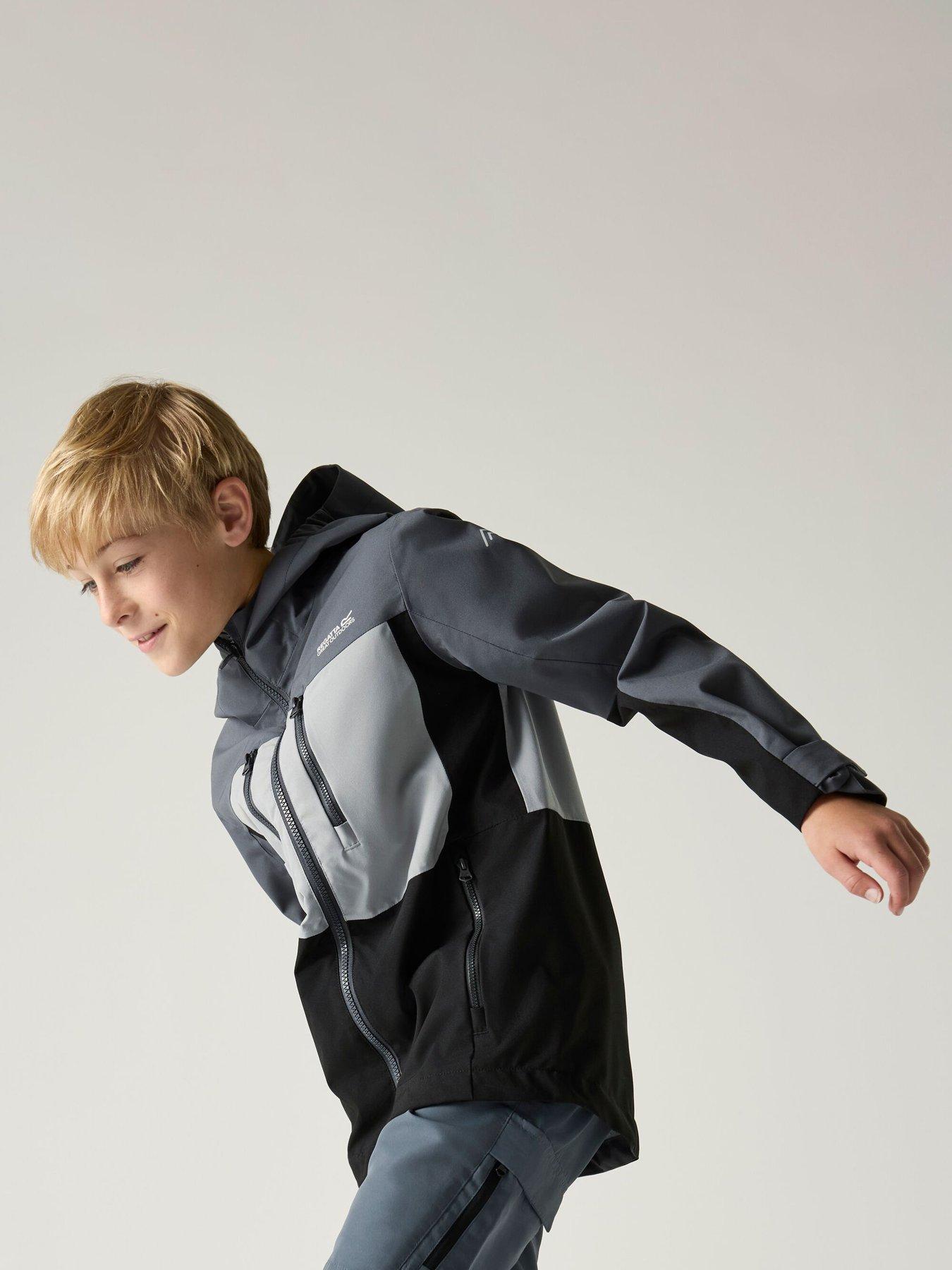  image of regatta-boys-highton-jacket-grey