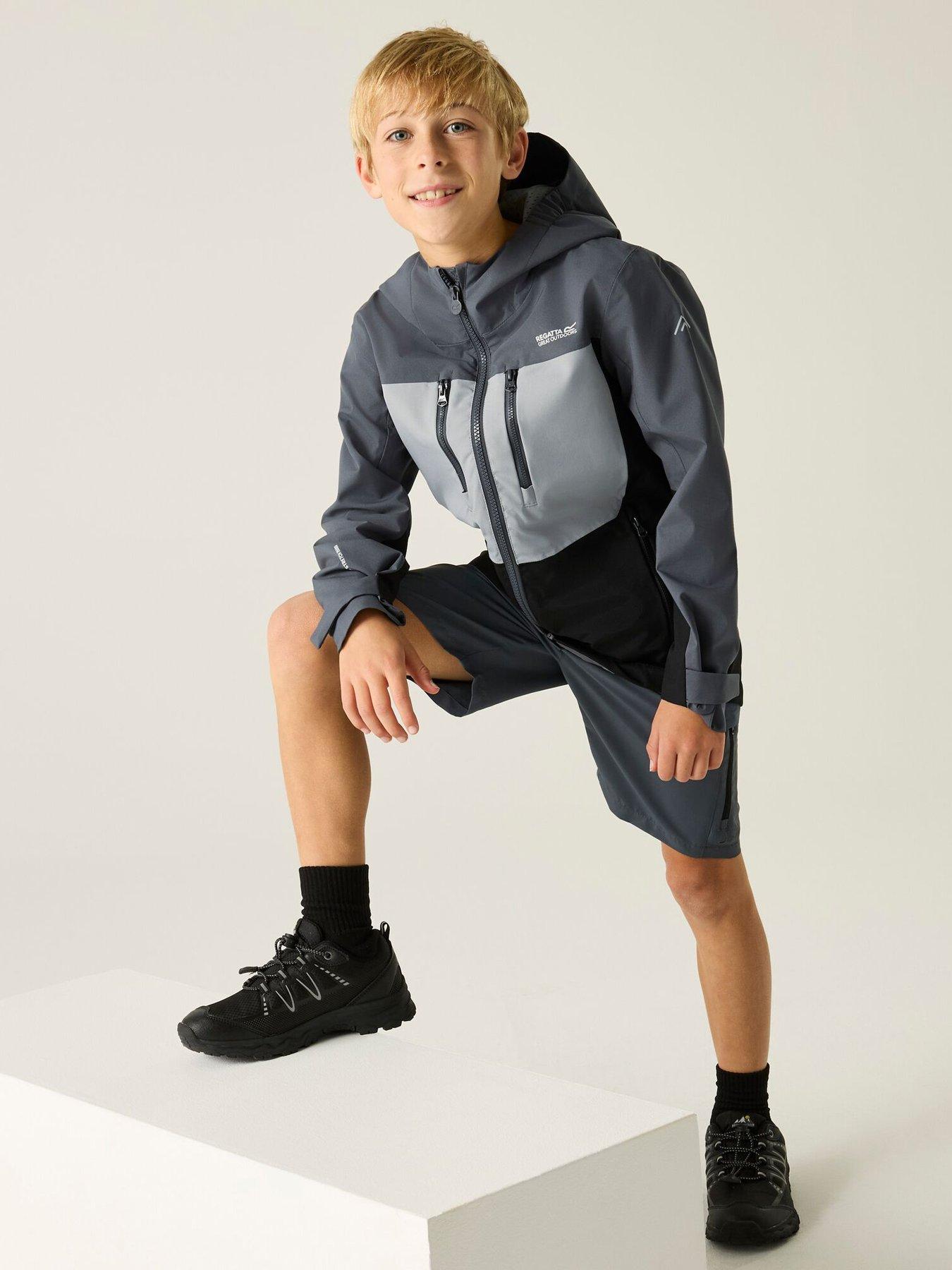  image of regatta-boys-highton-jacket-grey