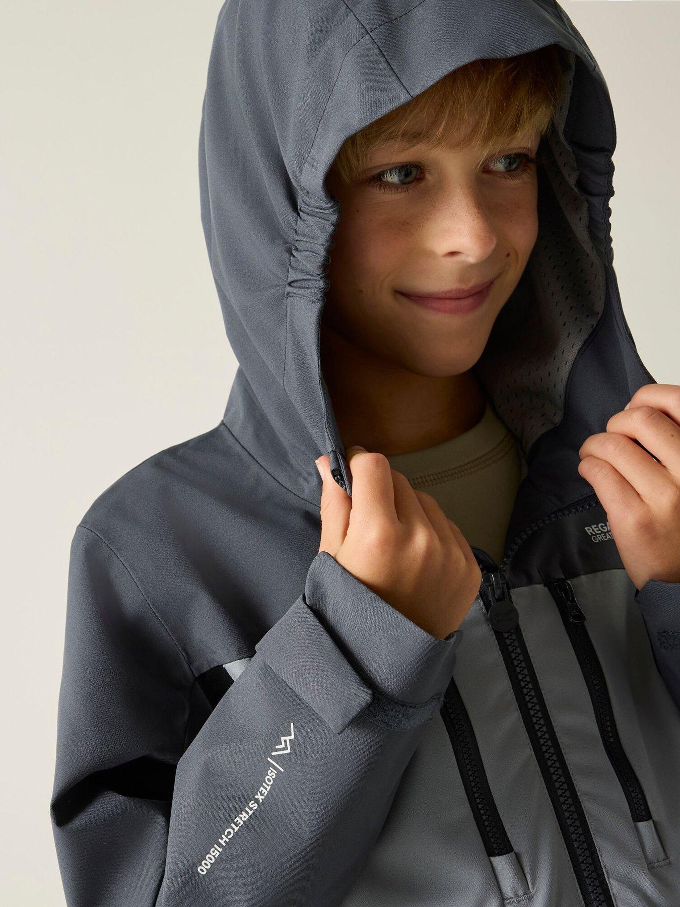  image of regatta-boys-highton-jacket-grey