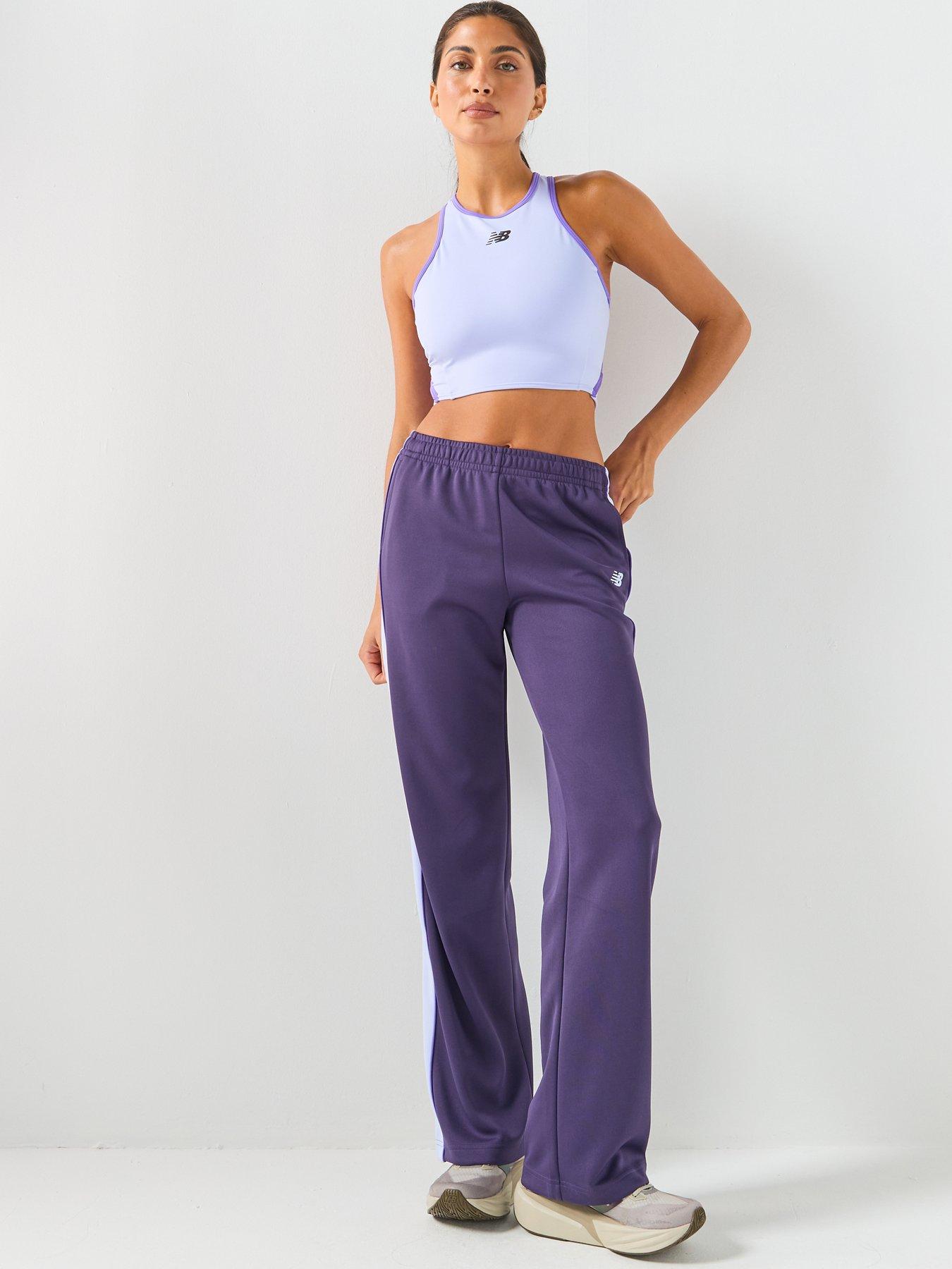 Image 3 of 6 of New Balance Womens Interlock Pant - Blue