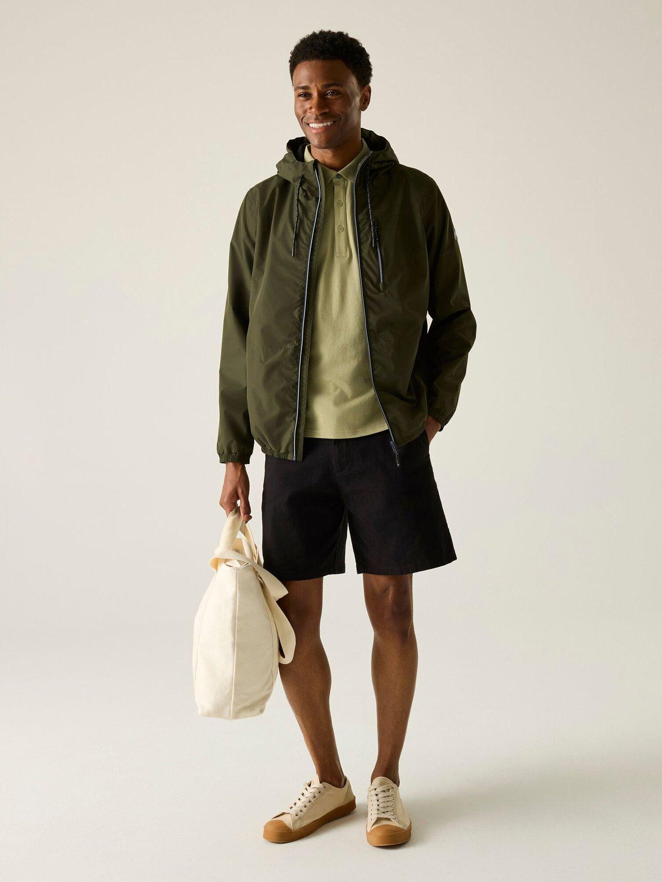  image of regatta-mens-shorebay-jacket-green