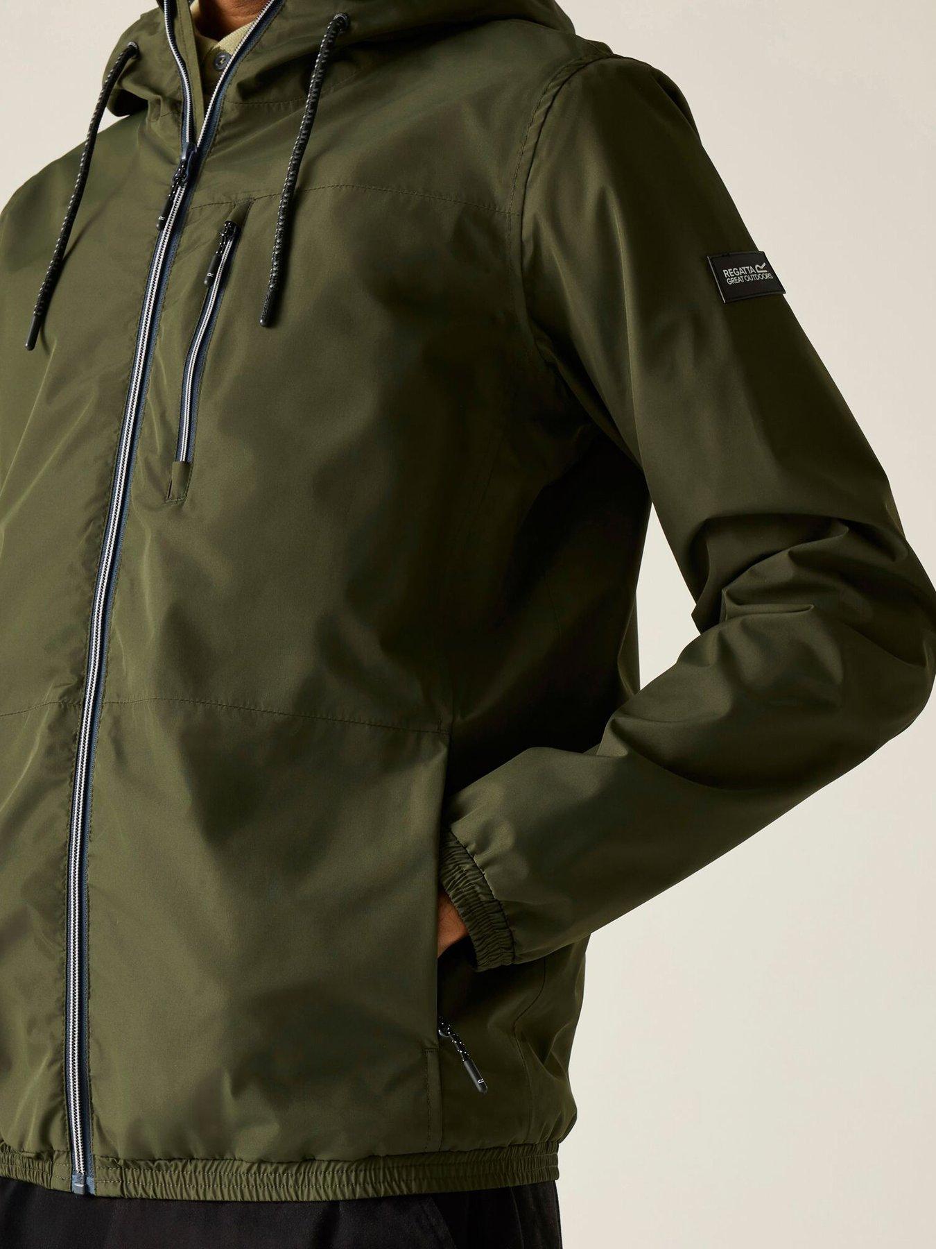  image of regatta-mens-shorebay-jacket-green
