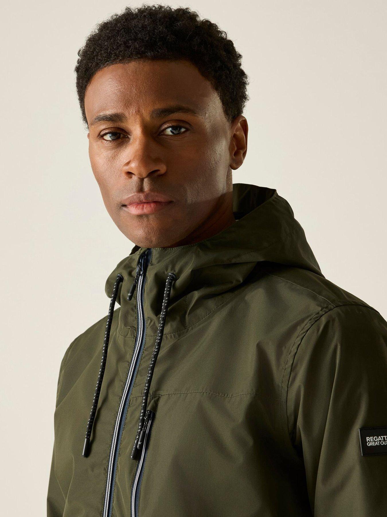  image of regatta-mens-shorebay-jacket-green