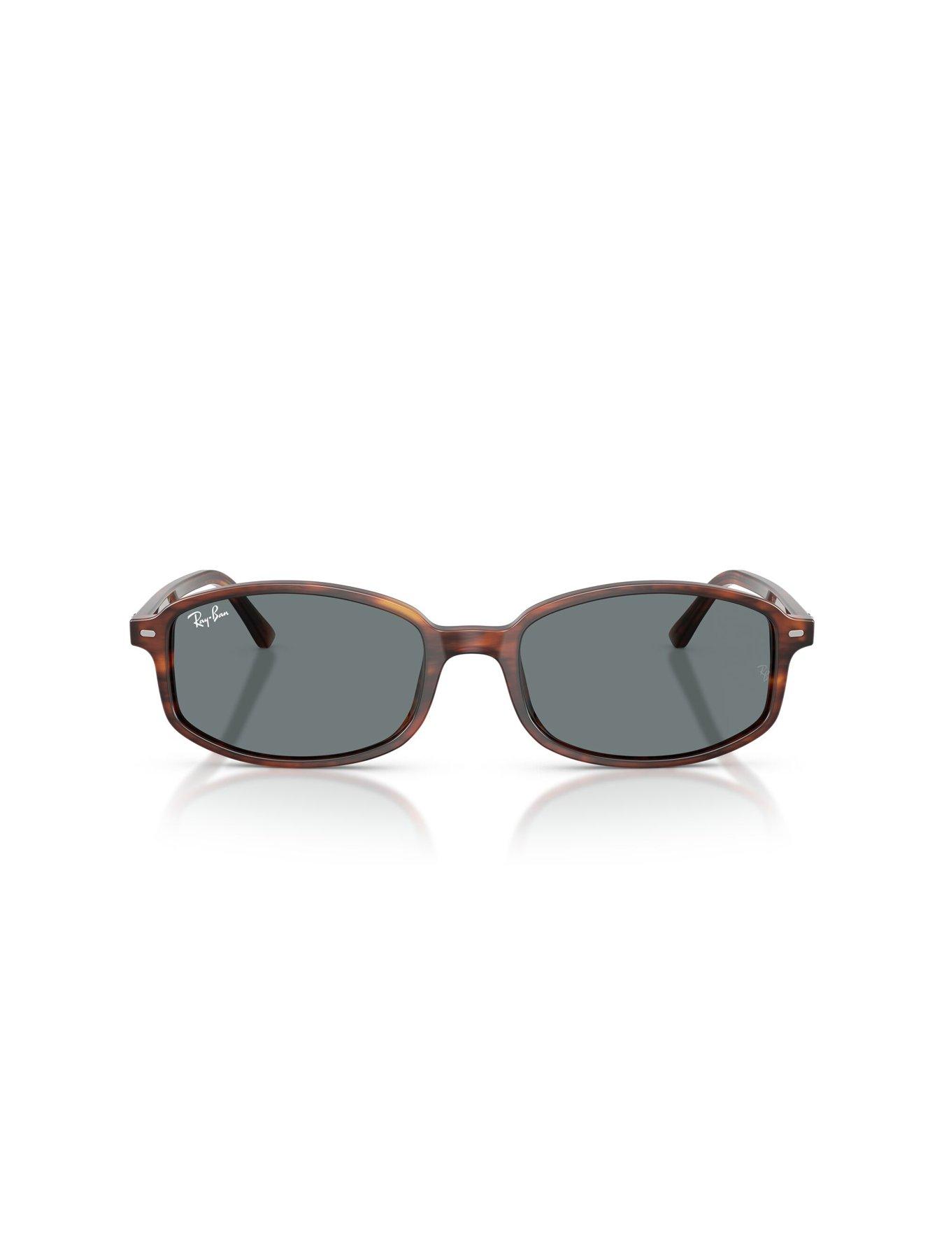 Image 3 of 5 of Ray-Ban Irregular Sunglasses- Brown Havana