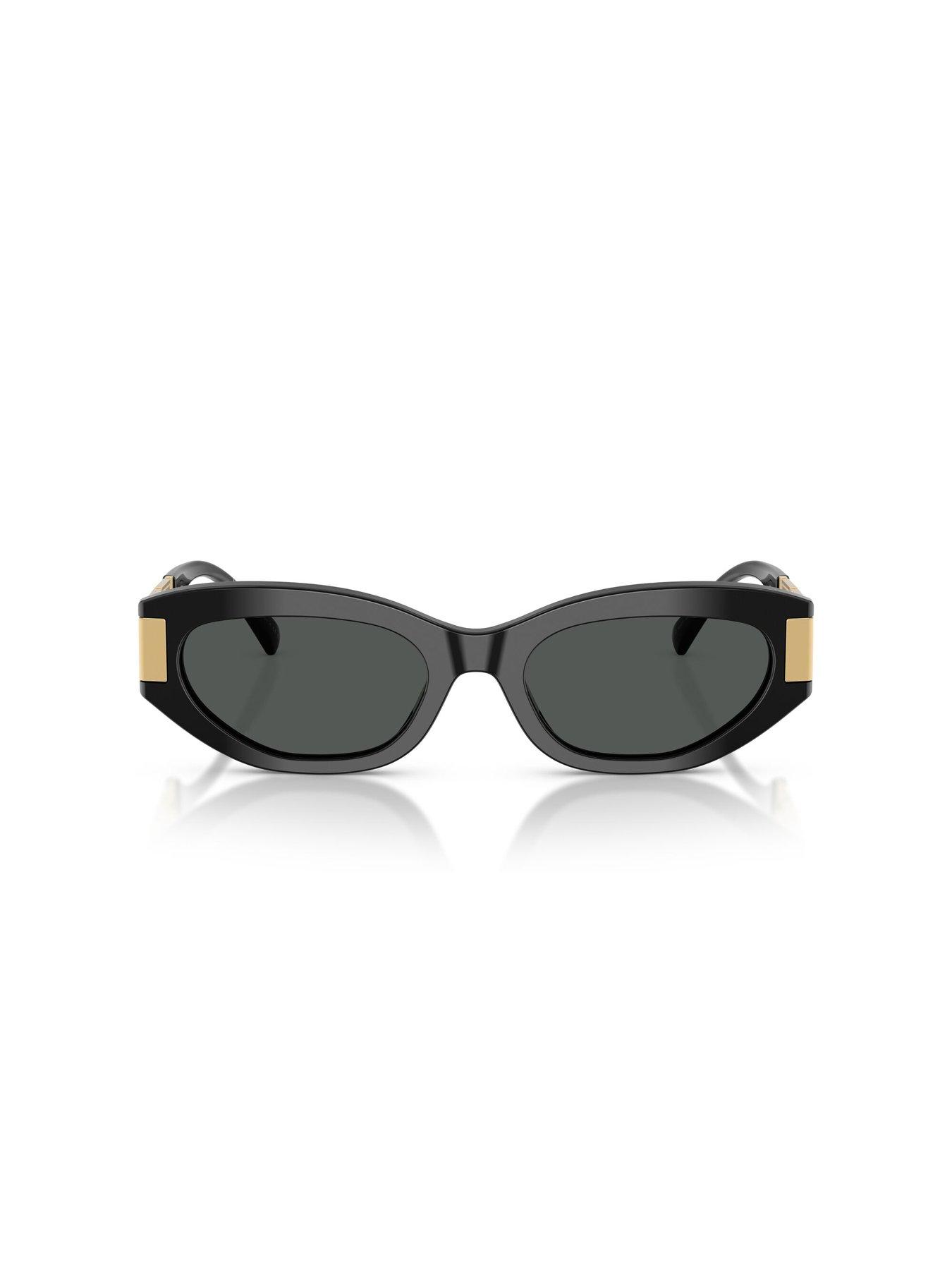 Image 3 of 5 of VERSACE 0Ve4501 Cat Eye Sunglasses - Black