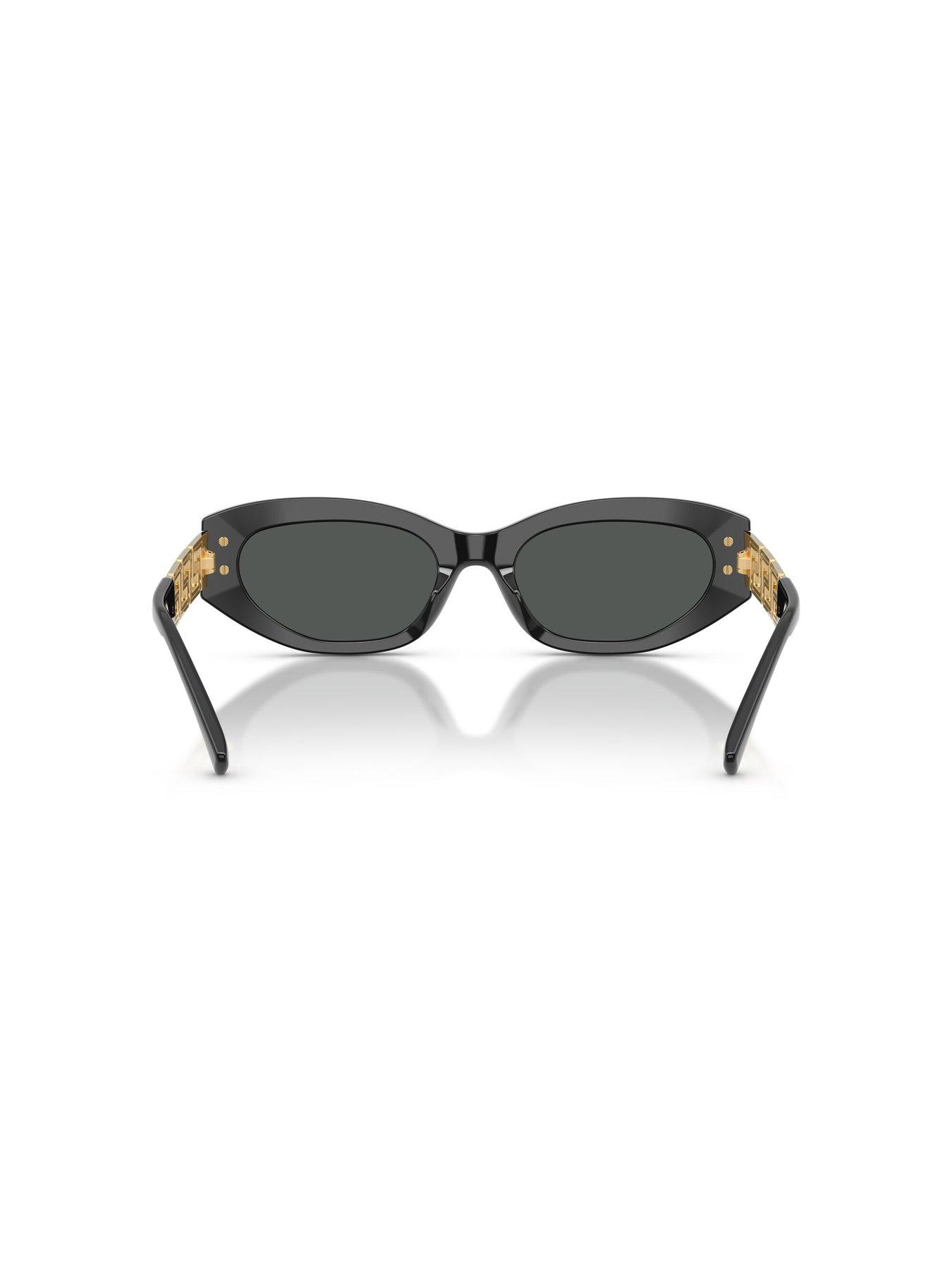 Image 4 of 5 of VERSACE 0Ve4501 Cat Eye Sunglasses - Black